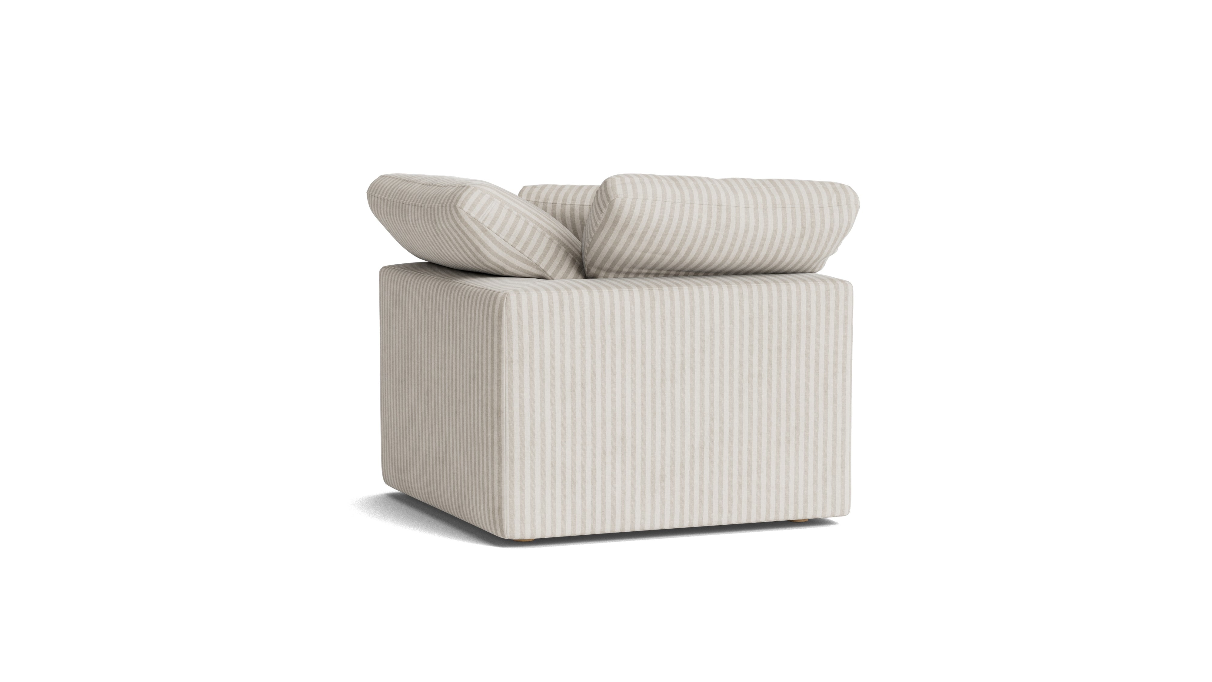 Movie Night™ Corner Chair, Large, Newport Stripe (Left or Right)
