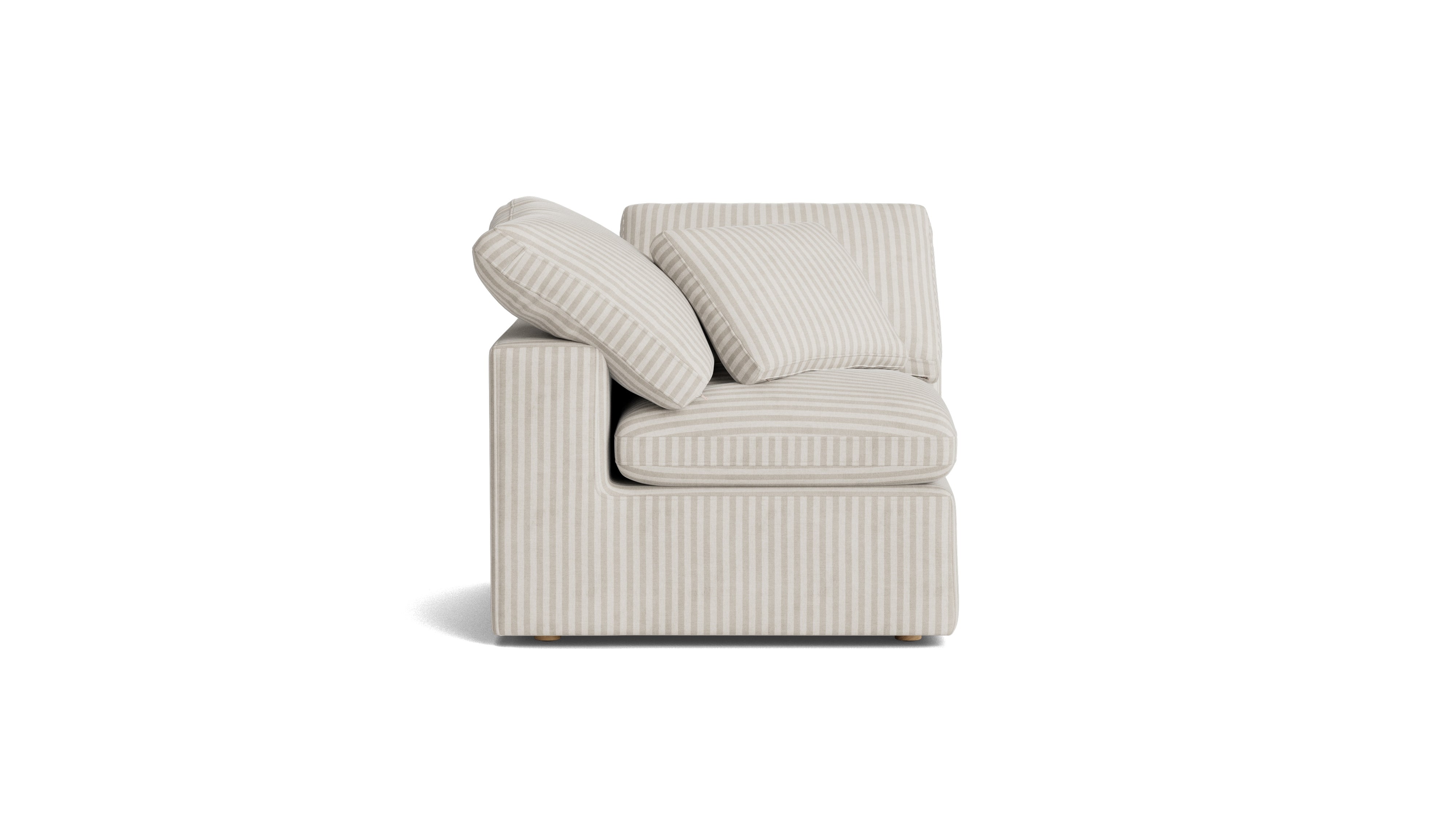 Movie Night™ Corner Chair, Large, Newport Stripe (Left or Right)