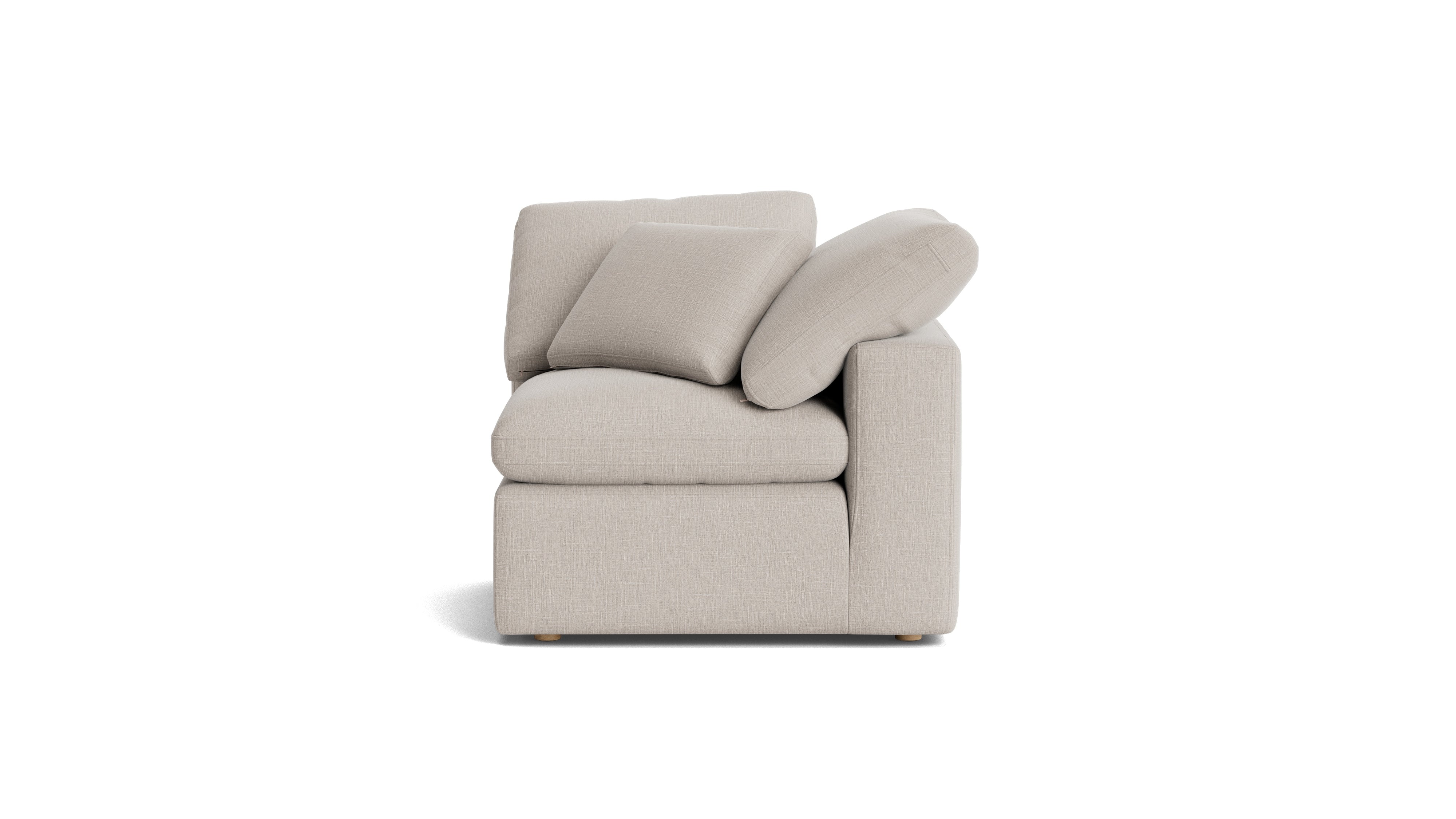 Movie Night™ Corner Chair, Large, Clay (Left Or Right)