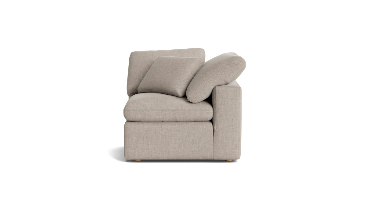 Movie Night™ Corner Chair, Large, Light Pebble (Left or Right)