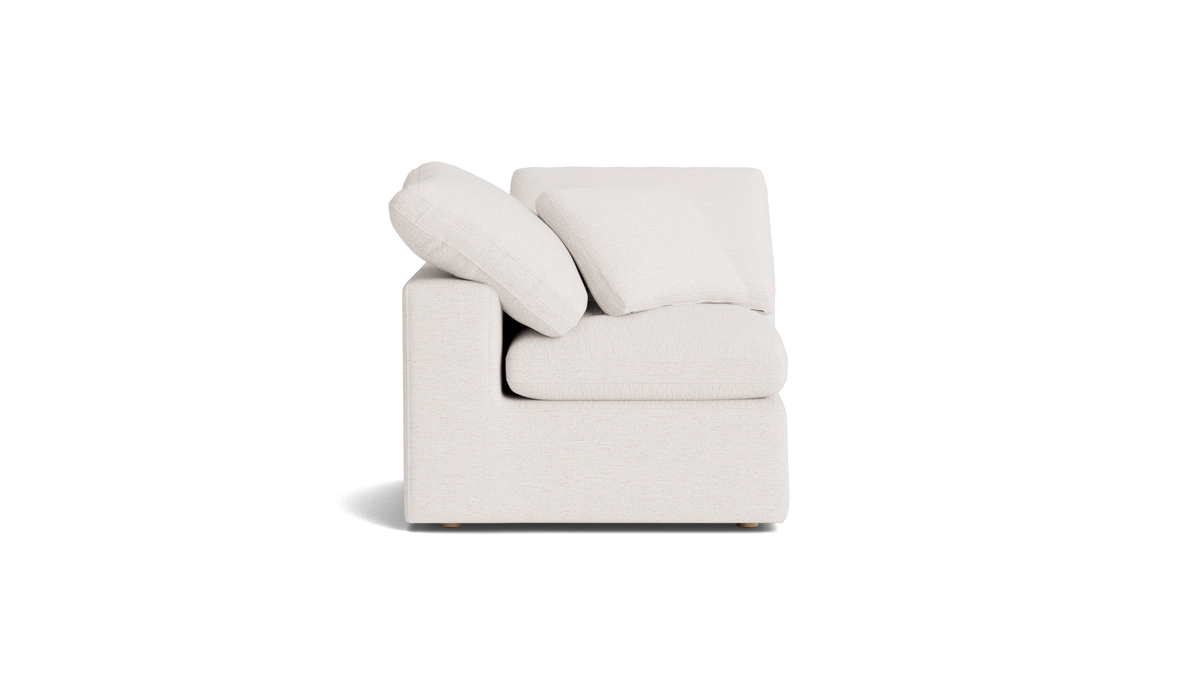Movie Night™ Corner Chair, Large, Nomad Snow (Left Or Right)