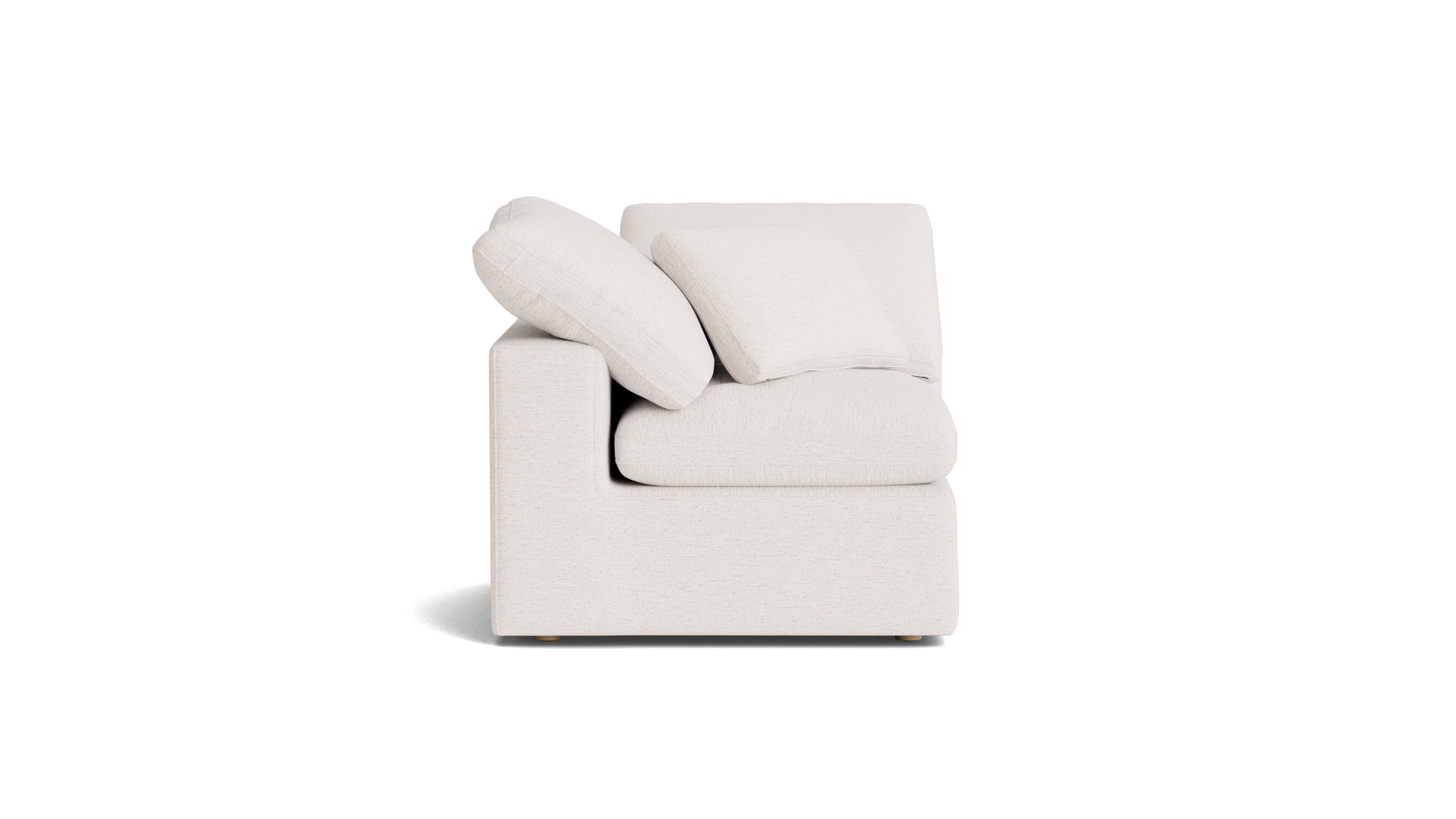 Movie Night™ Corner Chair, Large, Nomad Snow (Left Or Right)