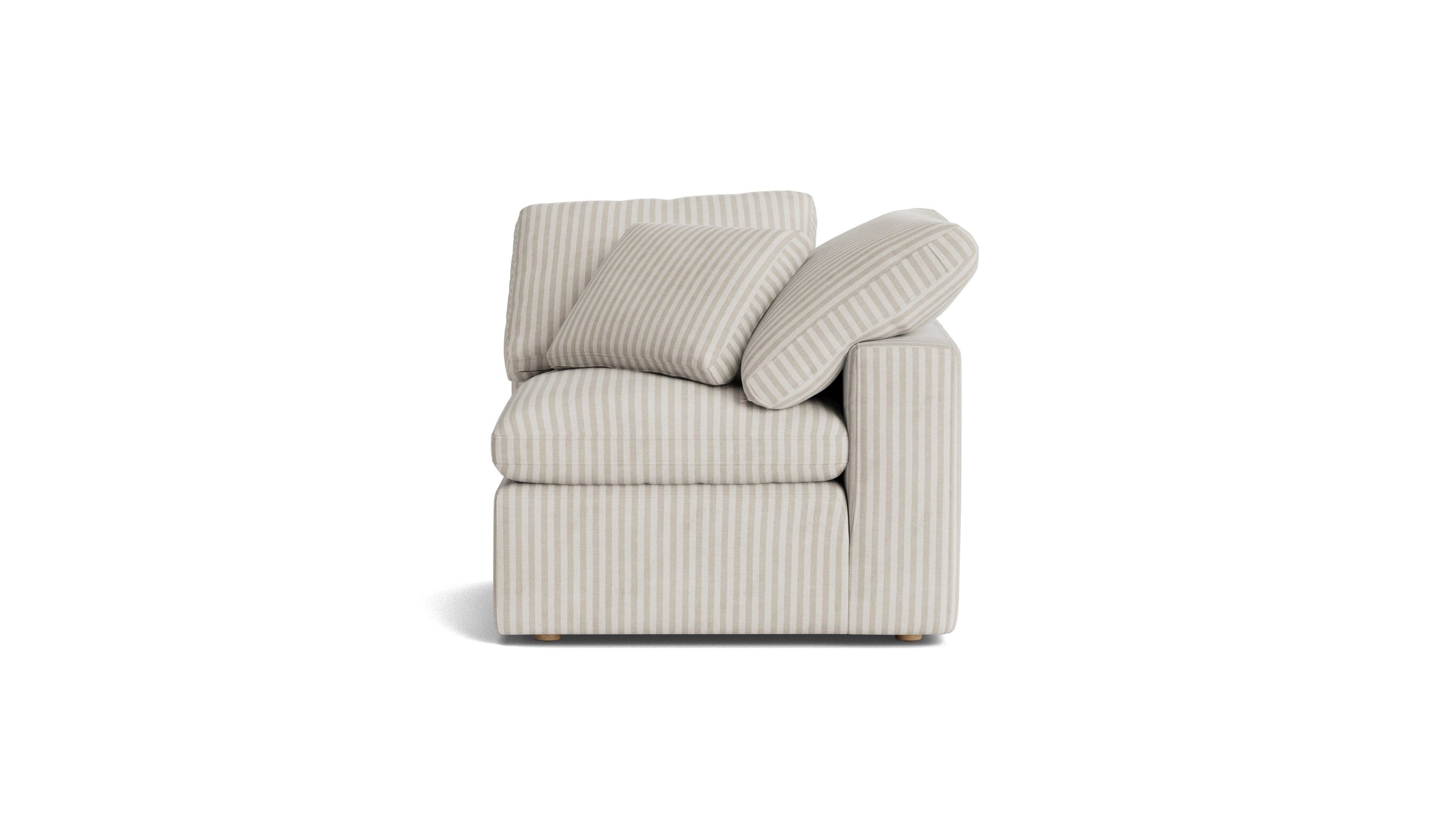Movie Night™ Corner Chair, Standard, Newport Stripe (Left Or Right)