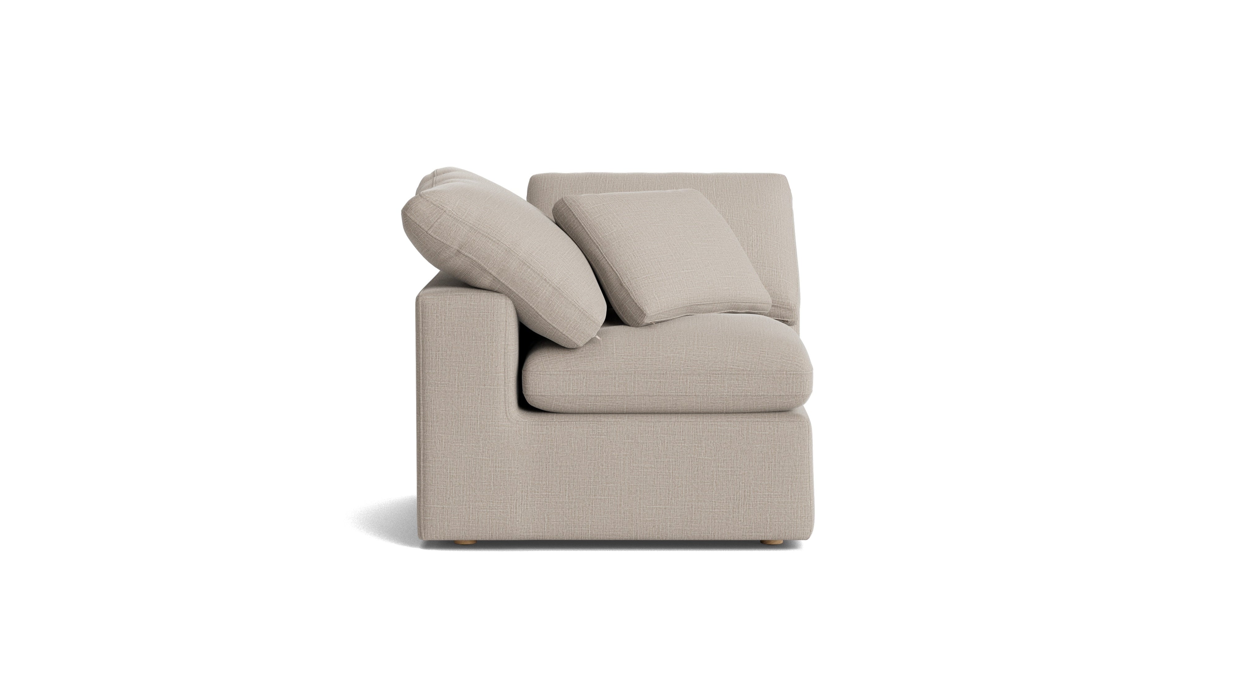 Movie Night™ Corner Chair, Standard, Light Pebble (Left Or Right)