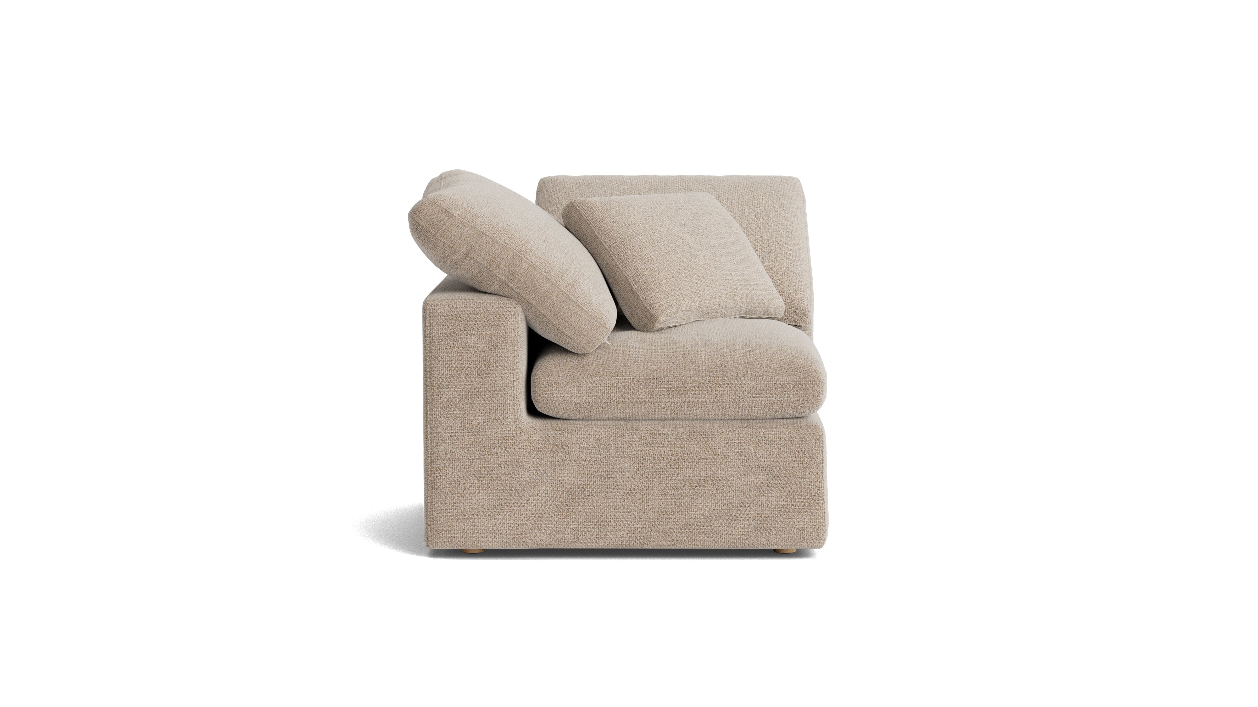 Movie Night™ Corner Chair, Standard, Champagne (Left Or Right)
