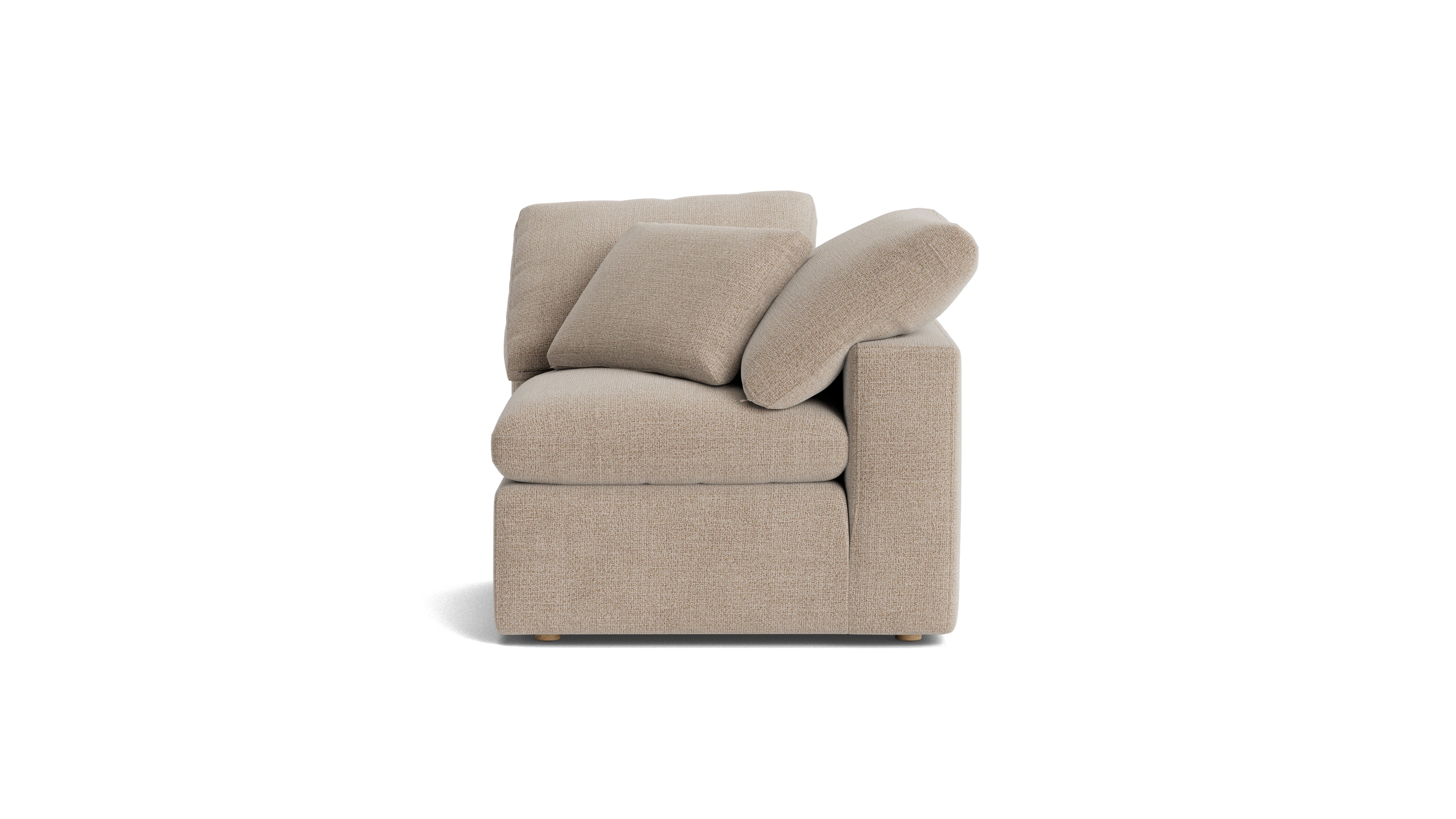 Movie Night™ Corner Chair, Standard, Champagne (Left Or Right)