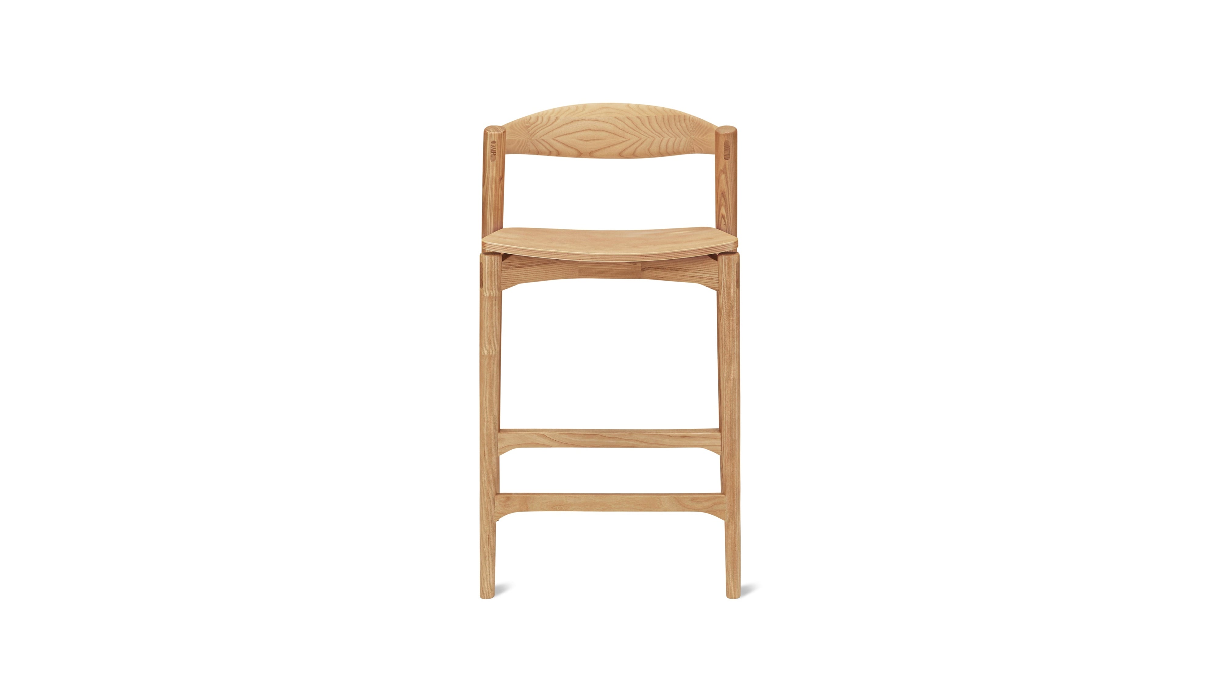 Haven Counter Stool, Stained Oak
