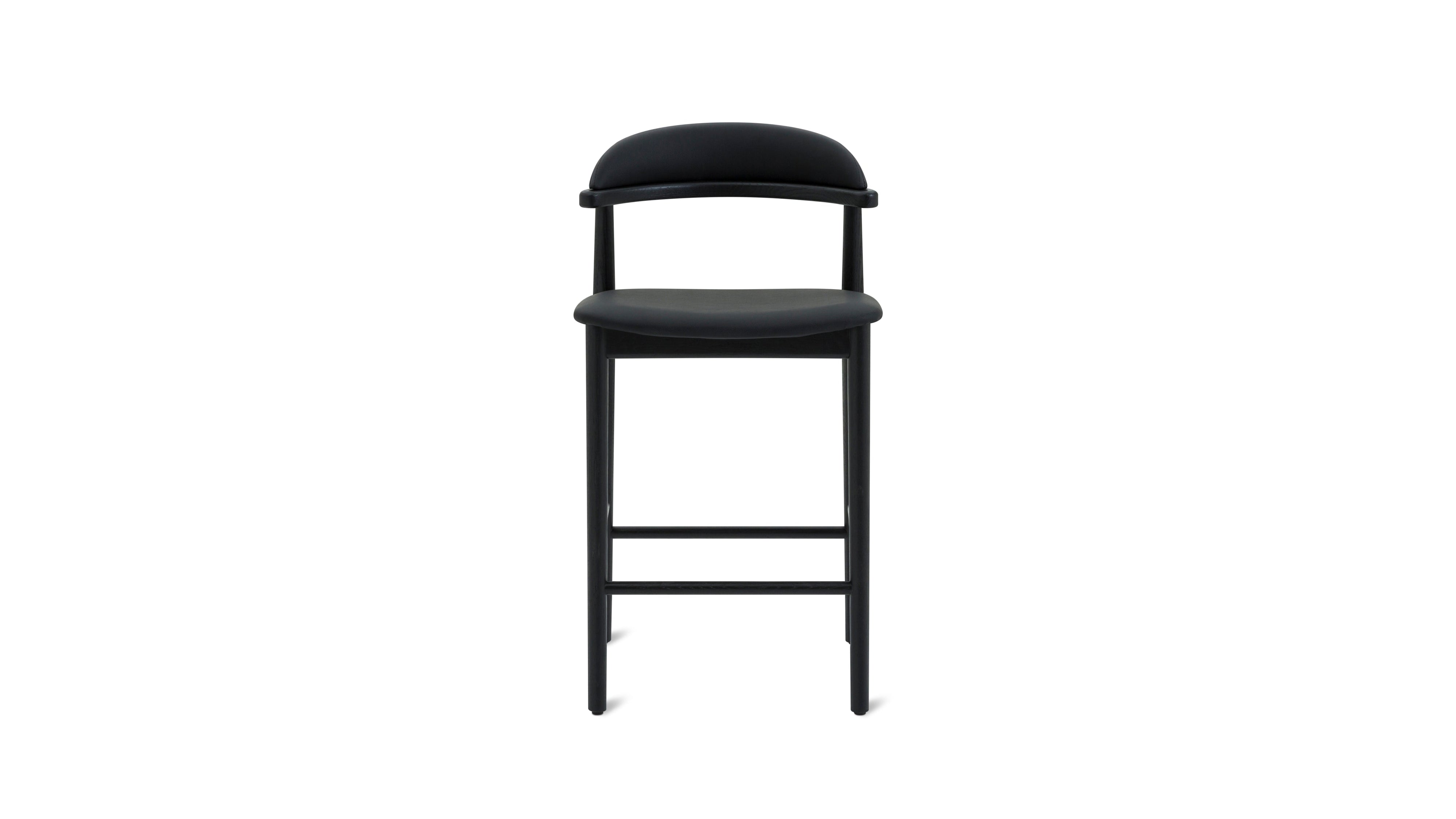 Count On Me Counter Stool, Black Oak, Black Seat - Sundays Company CanadaCST-SH-004-002