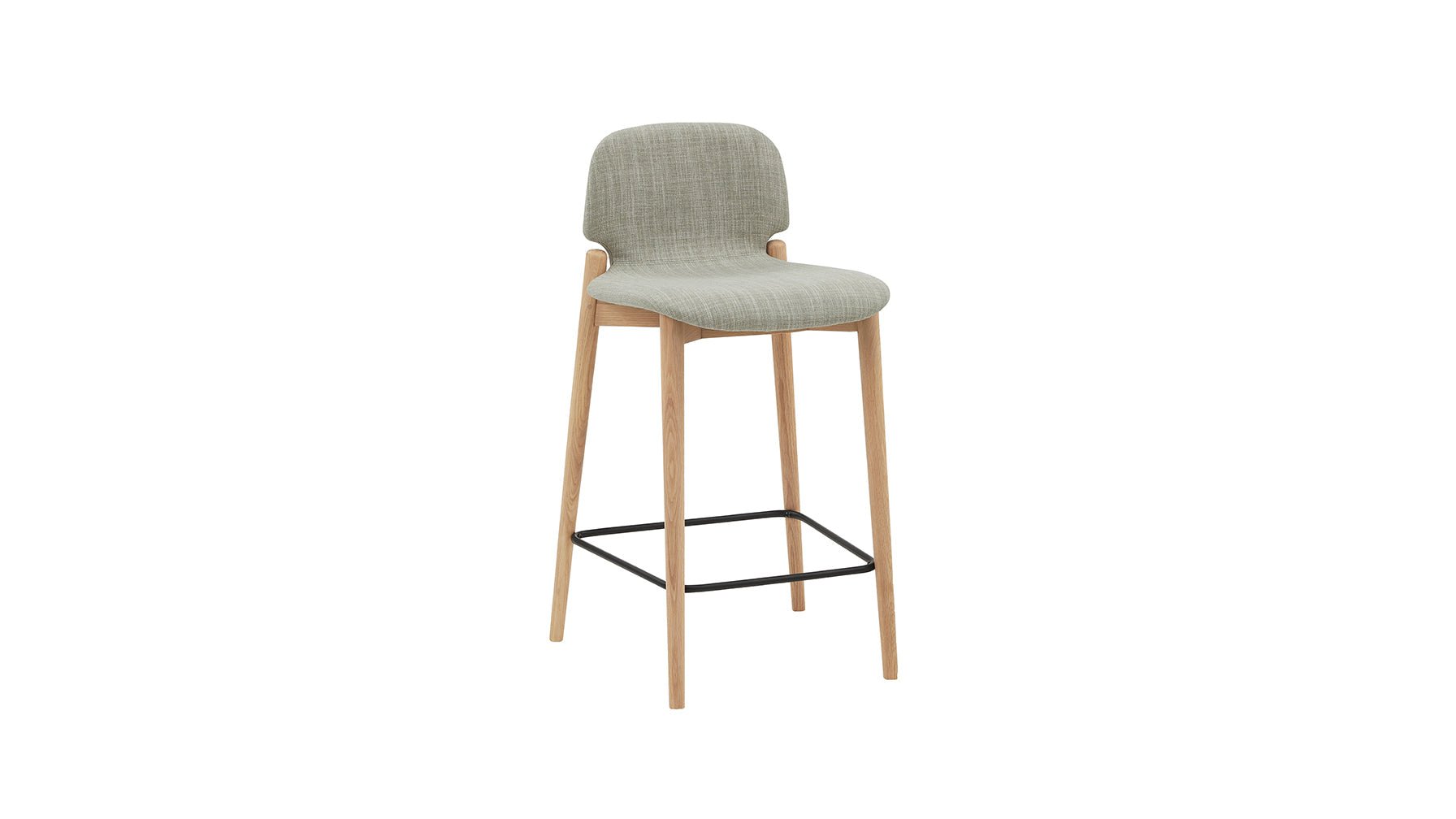 Dine In Counter Stool, Oak/Taupe_image