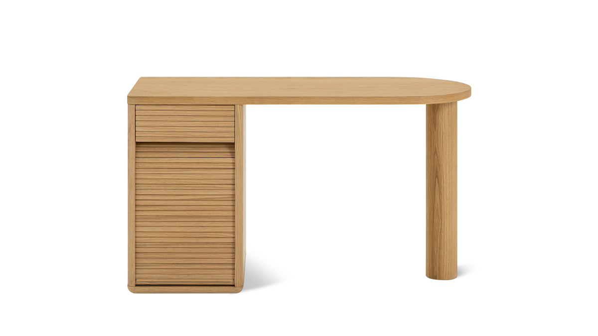 Main Stage Desk, White Oak