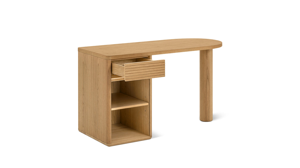 Main Stage Desk, White Oak