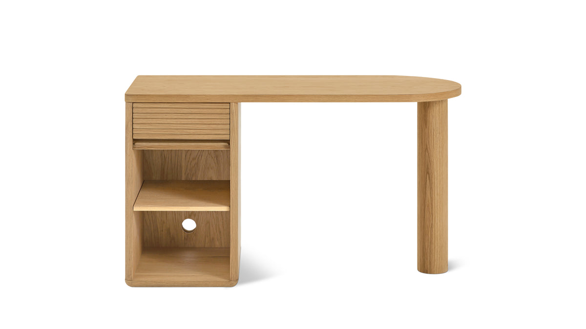 Main Stage Desk, White Oak