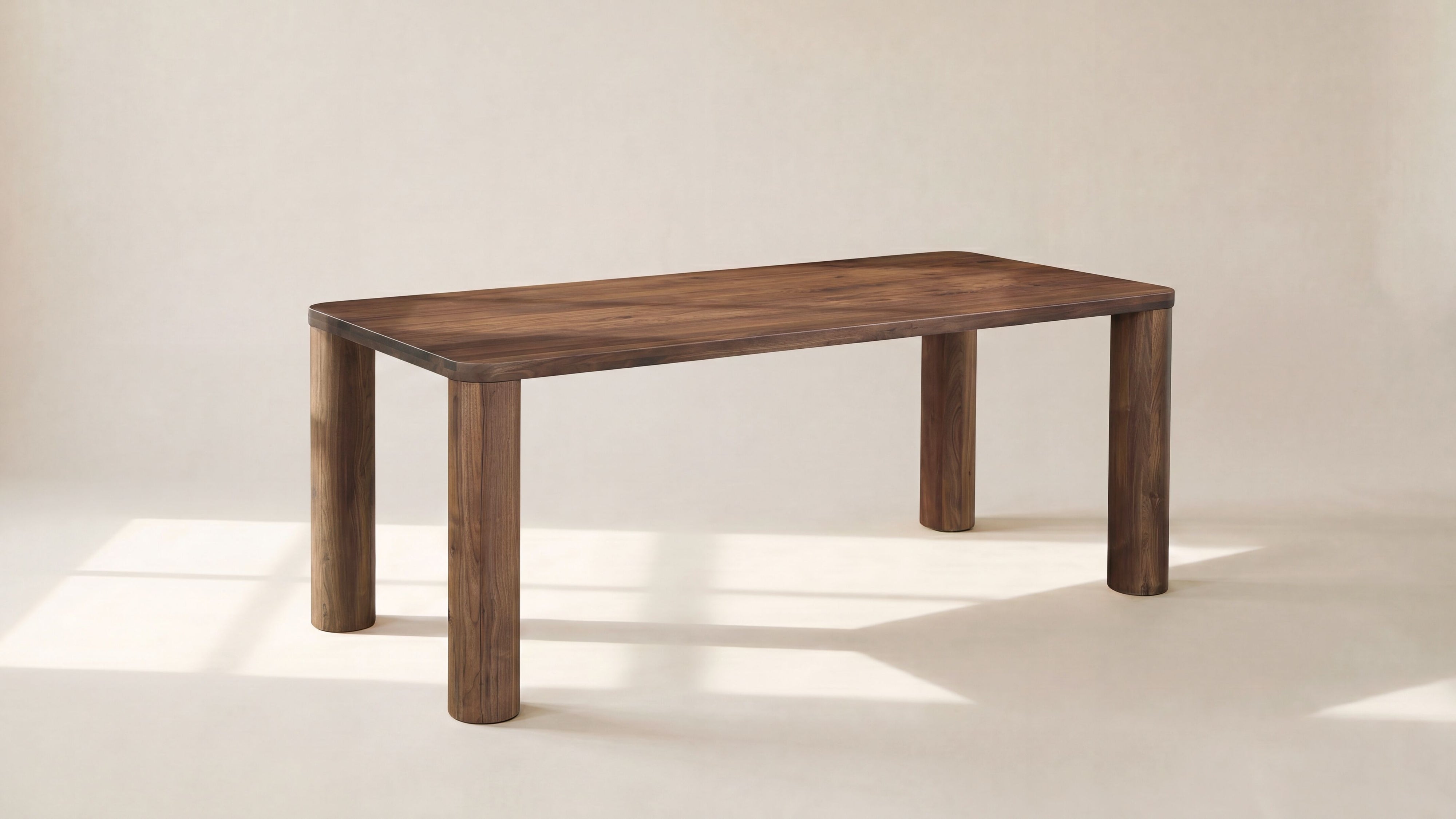 Field Dining Table, Seats 6-8 People, American Walnut
