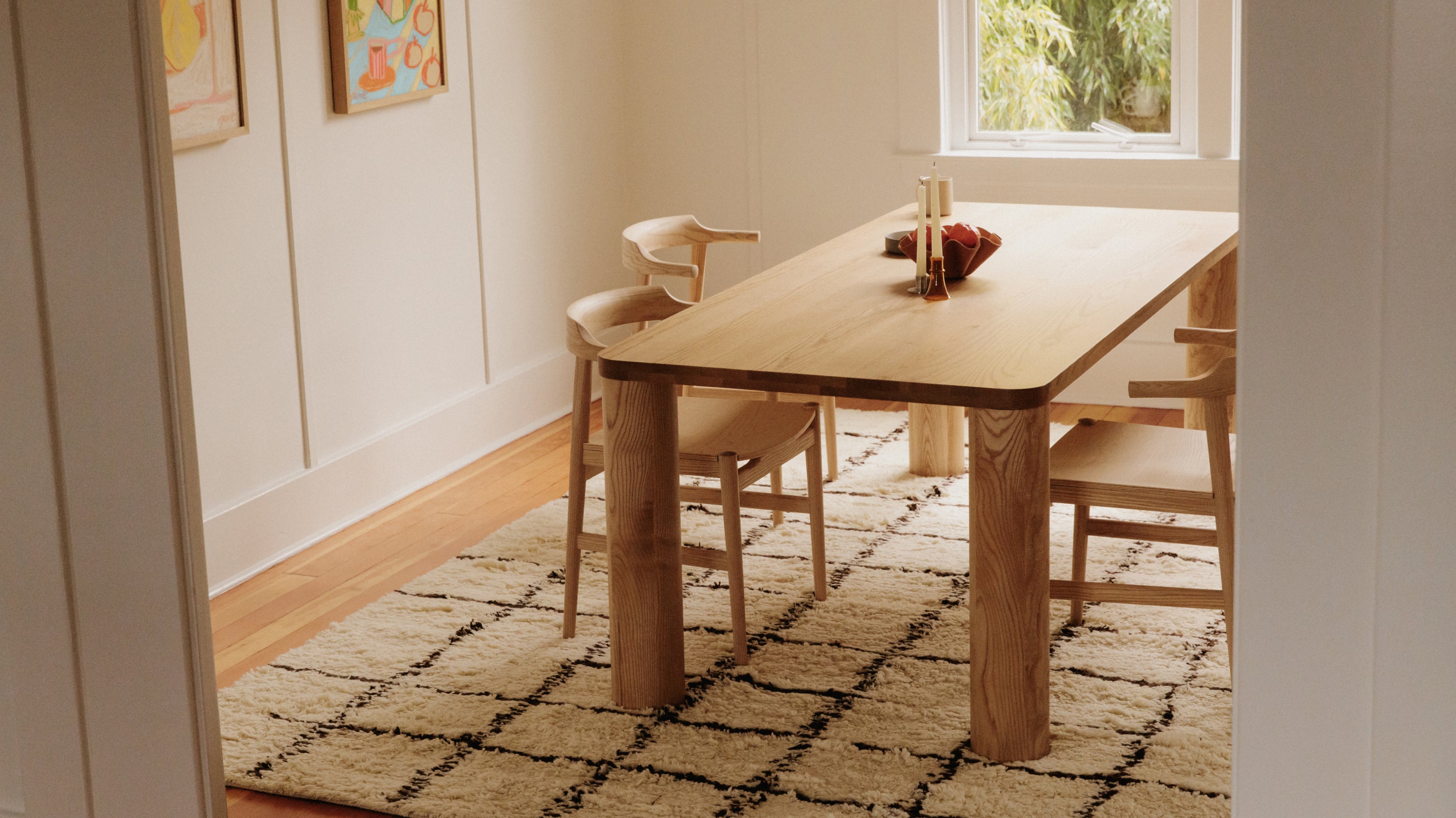 Field Dining Table, Seats 4-6 People, Ash