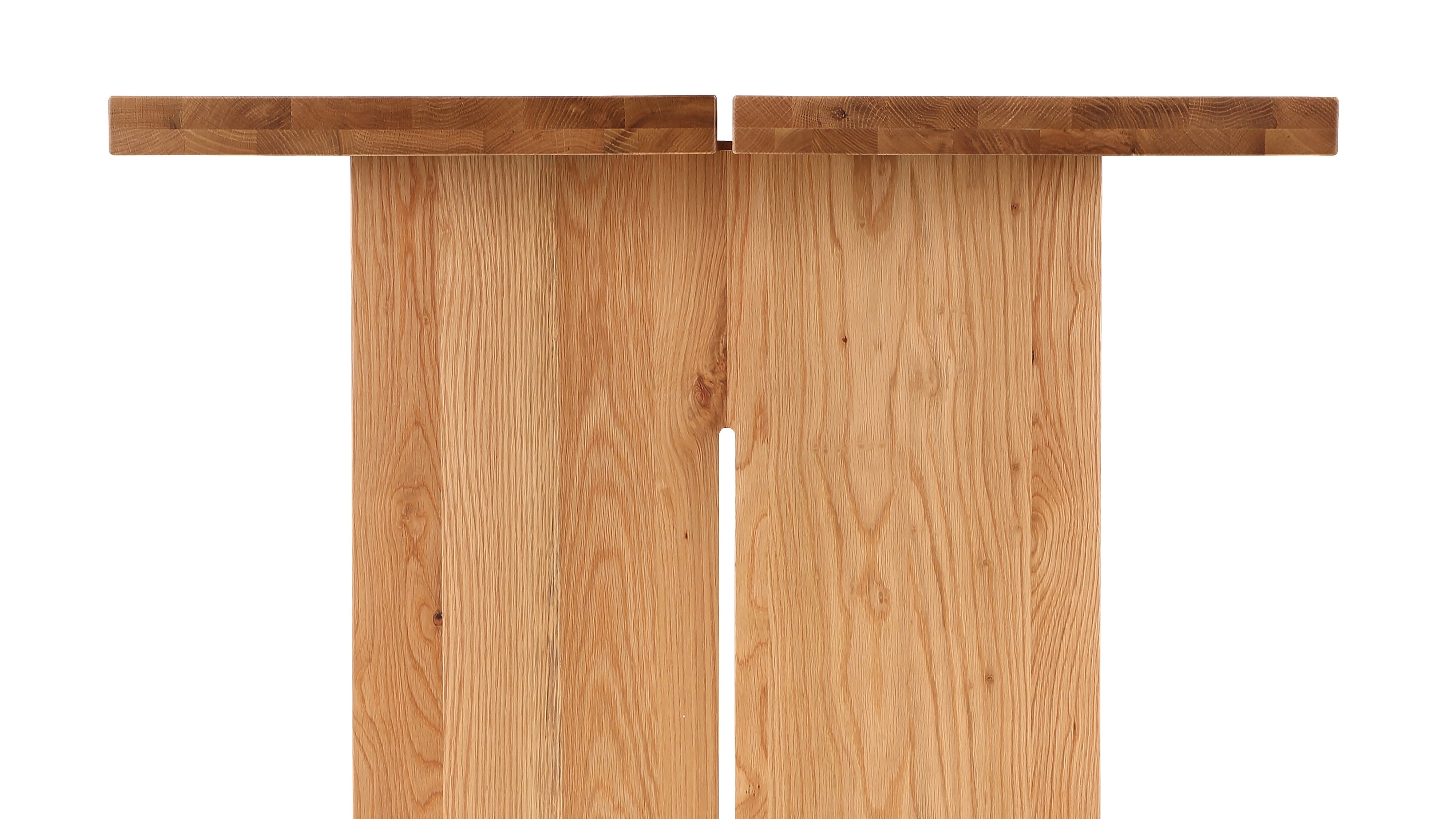 Plane Dining Table, Seats 6-8 People, Oak