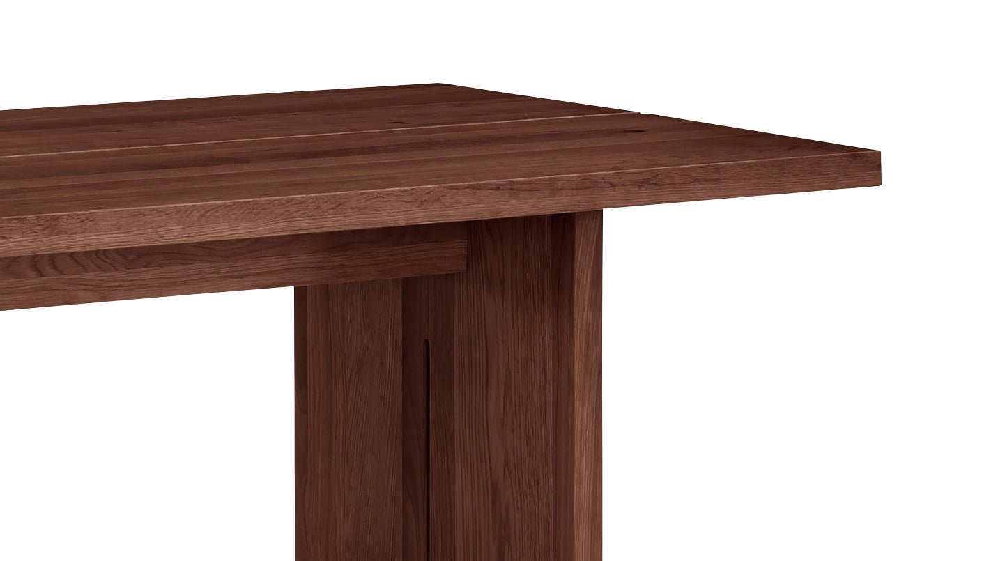 Plane Dining Table, Seats 6-8 People, American Walnut - Image 6