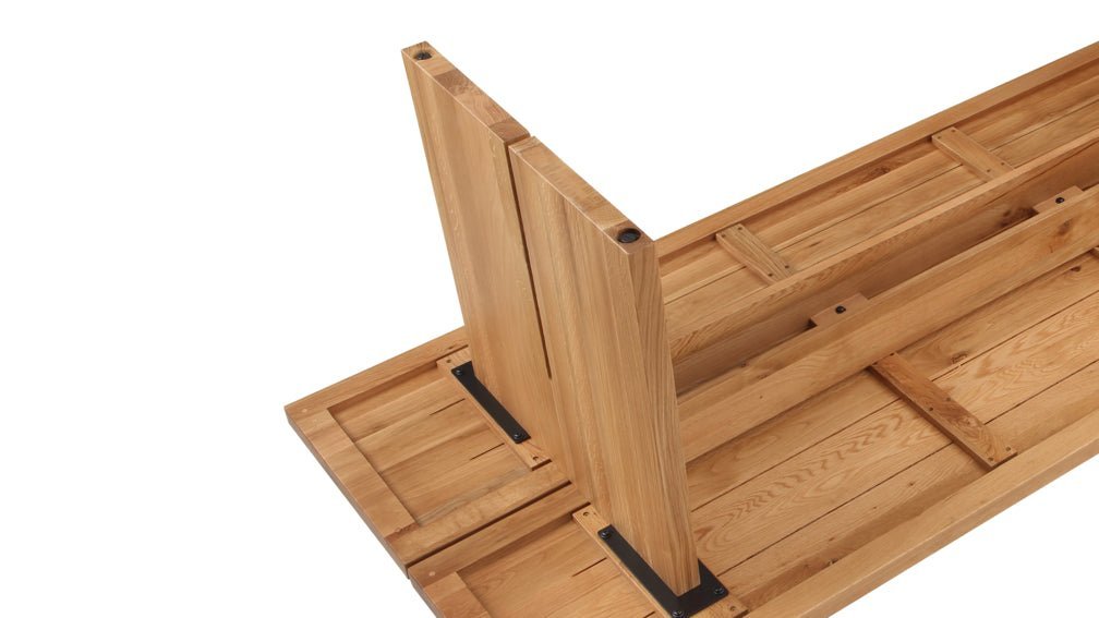Plane Dining Table, Seats 8 - 10 People, Oak - Sundays Company CanadaDIN-BC-010-024-0