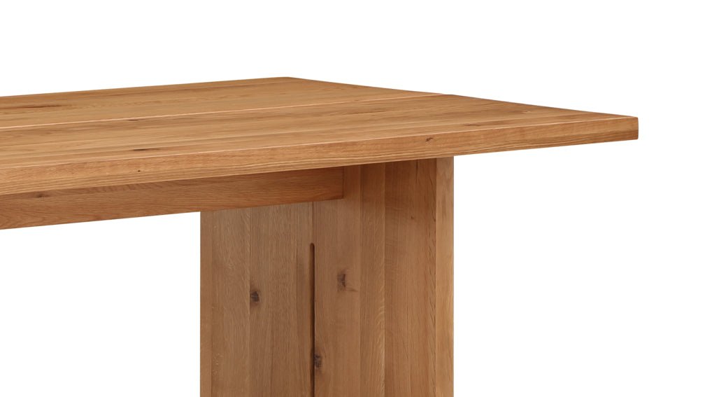 Plane Dining Table, Seats 8-10 People, Oak - Image 6