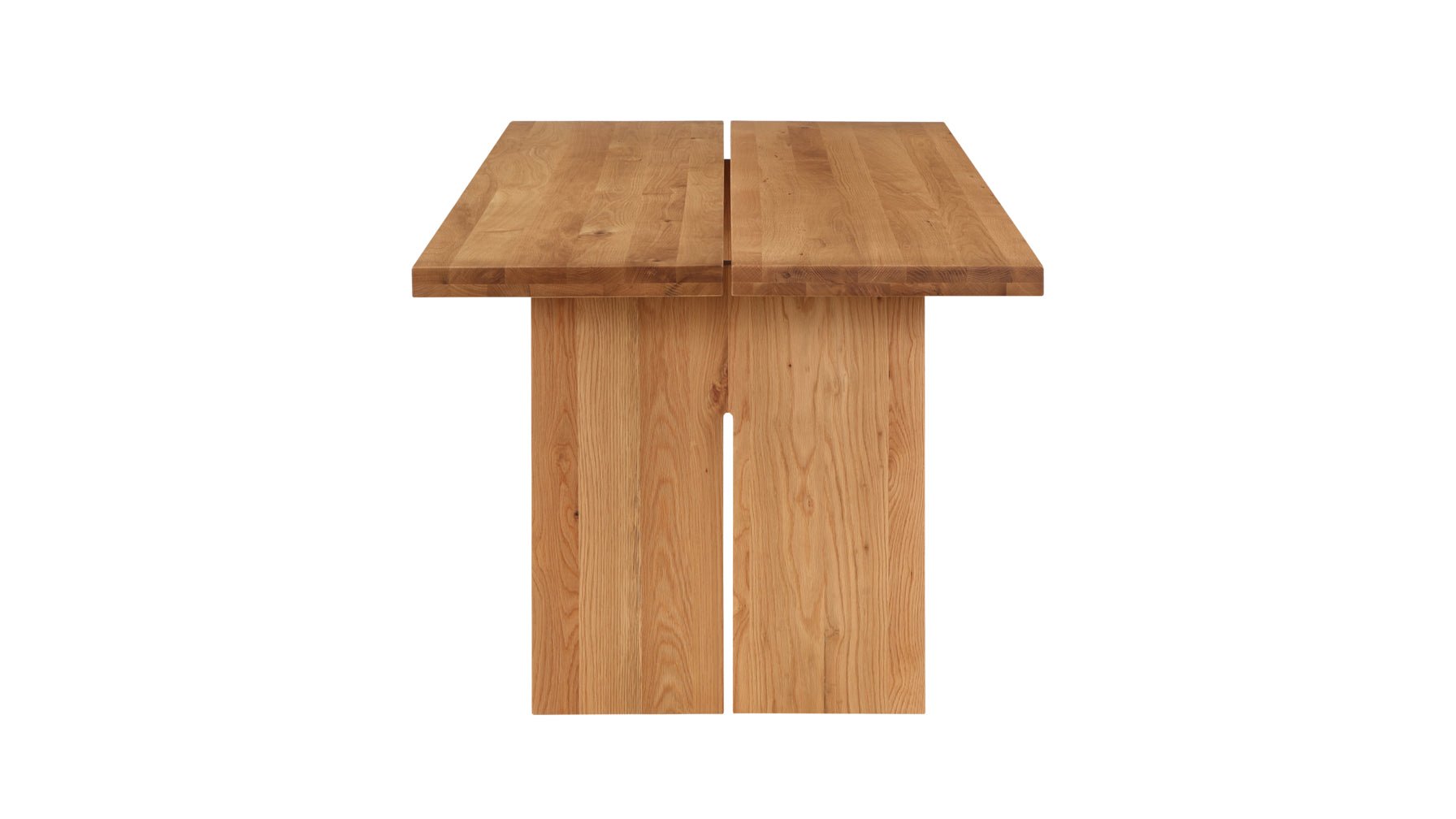 Plane Dining Table, Seats 4-6 People, Oak - Image 12