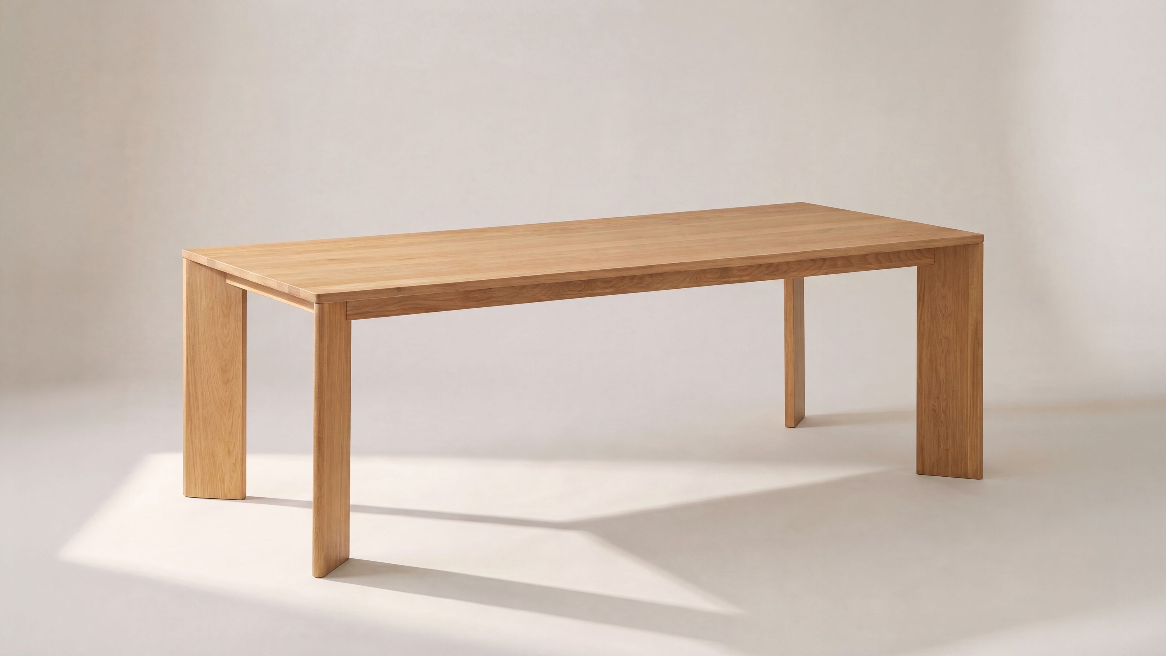 Frame Dining Table, Seats 6-8 People, Oak