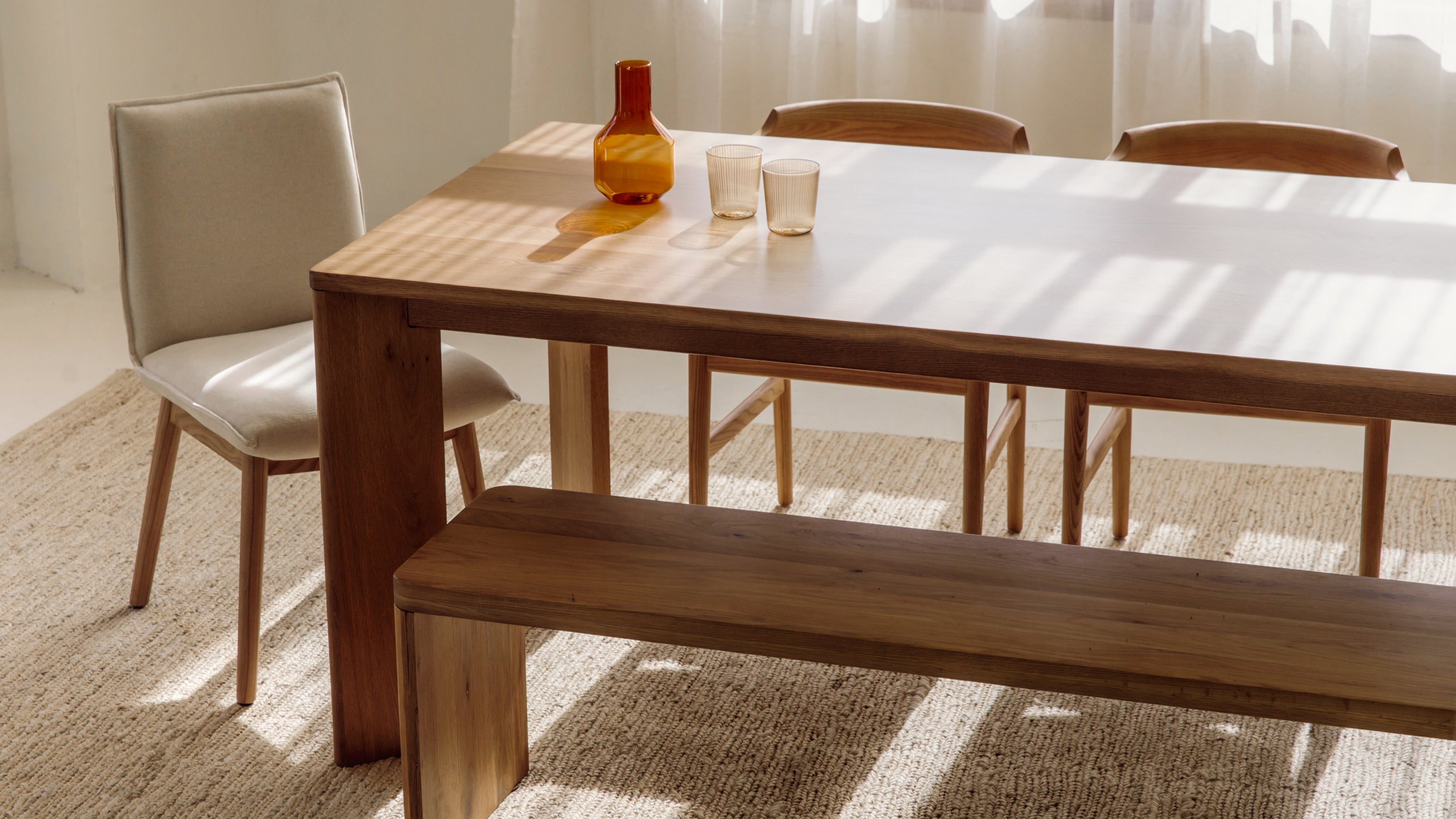 Frame Dining Table, Seats 8-10 People, Oak - Image 3