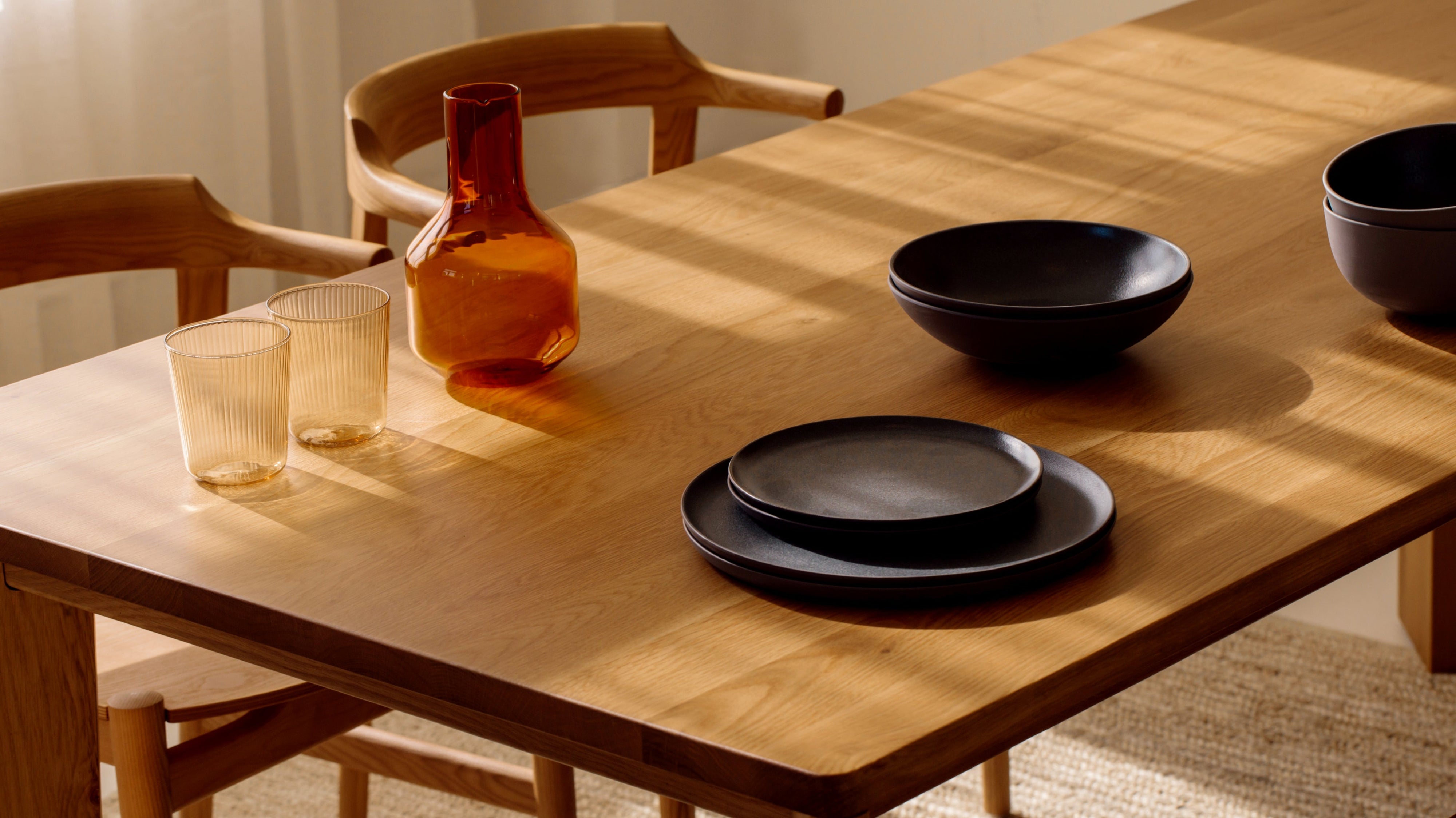 Frame Dining Table, Seats 8 - 10 People, Oak - Sundays Company CanadaDIN-BC-015-024