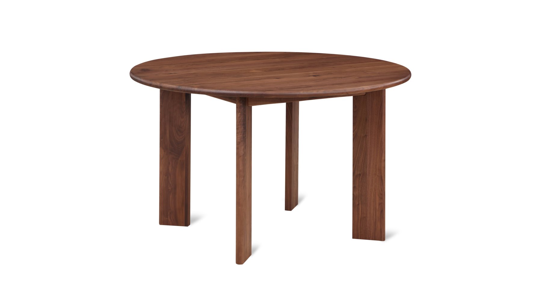 Frame Round Dining Table, Seats 4-5 People, American Walnut - Image 1