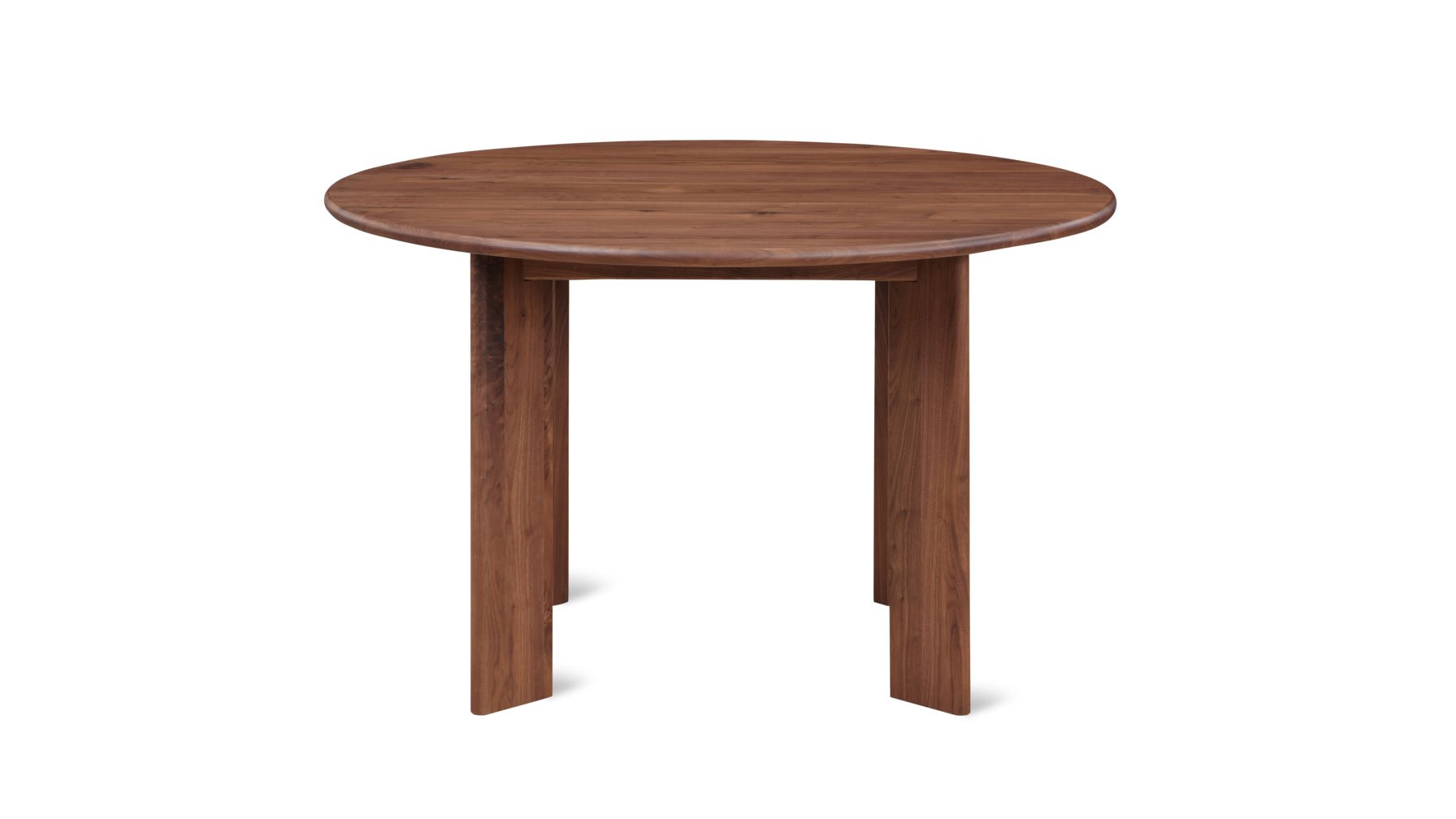 Frame Round Dining Table, Seats 4 - 5 People, American Walnut - Sundays Company CanadaDIN-BC-017-051