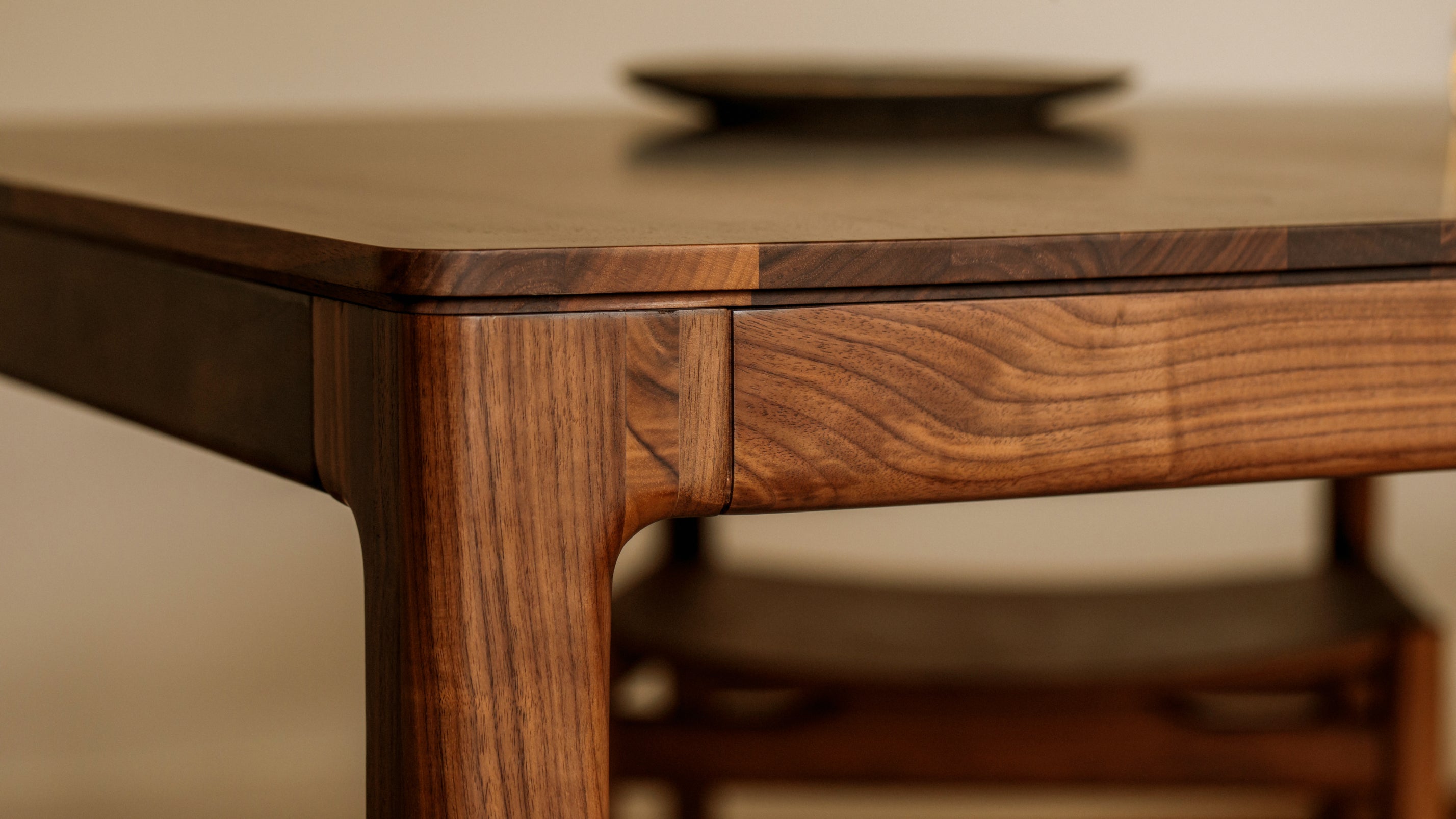 Bridge Extendable Dining Table, Seats 6-10, American Walnut