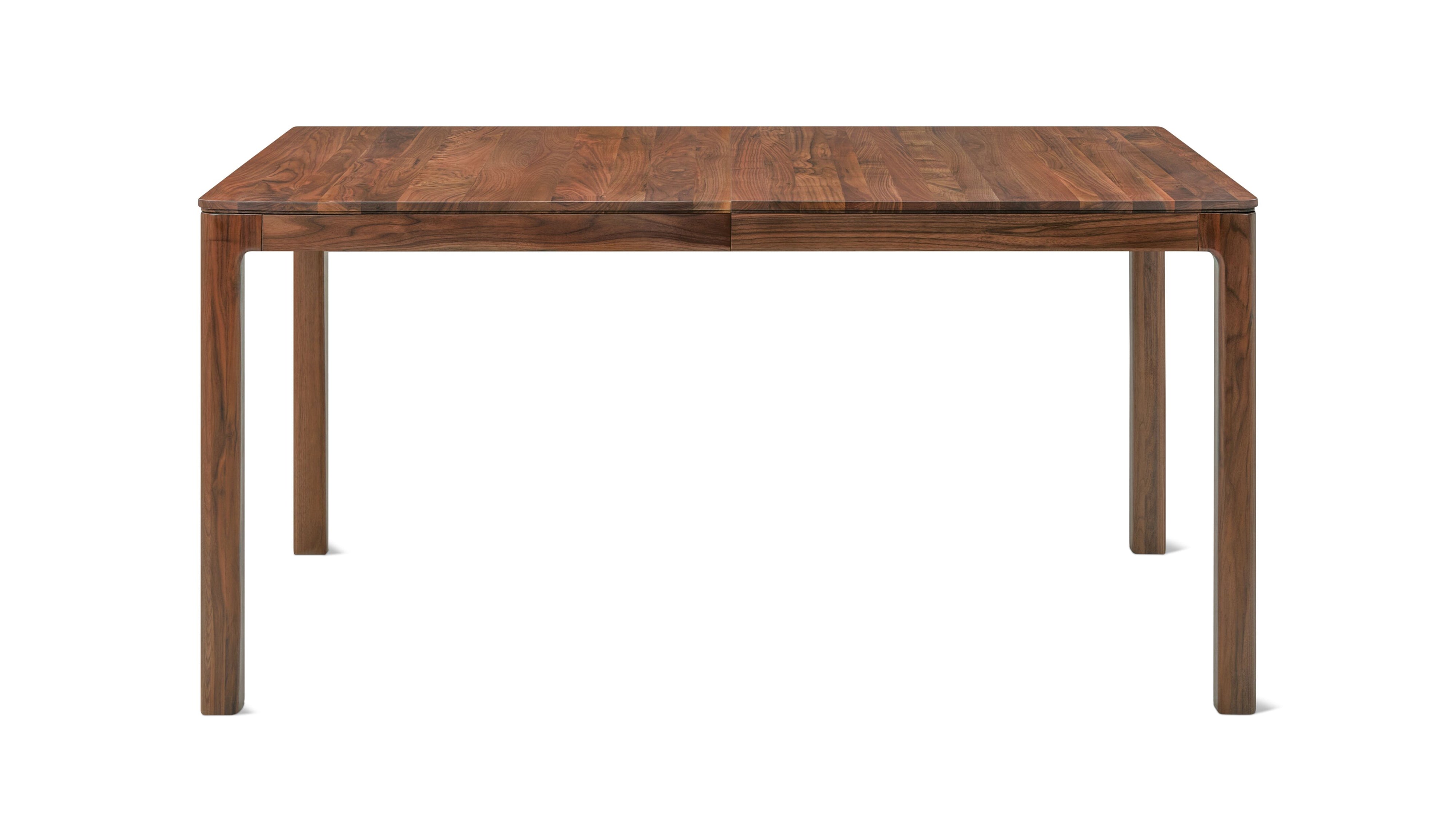 Bridge Extendable Dining Table, Seats 6-10, American Walnut