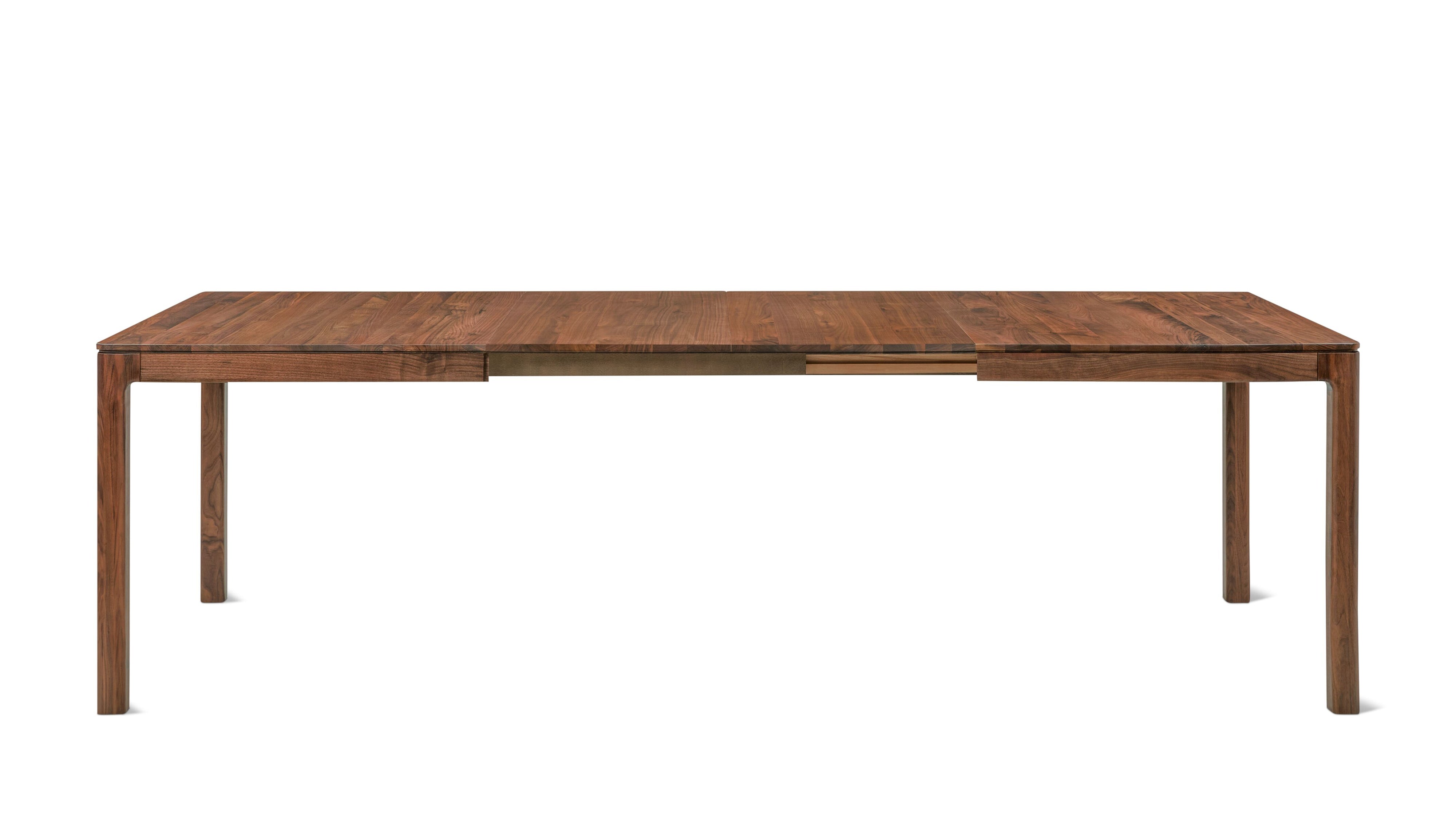 Bridge Extendable Dining Table, Seats 6-10, American Walnut