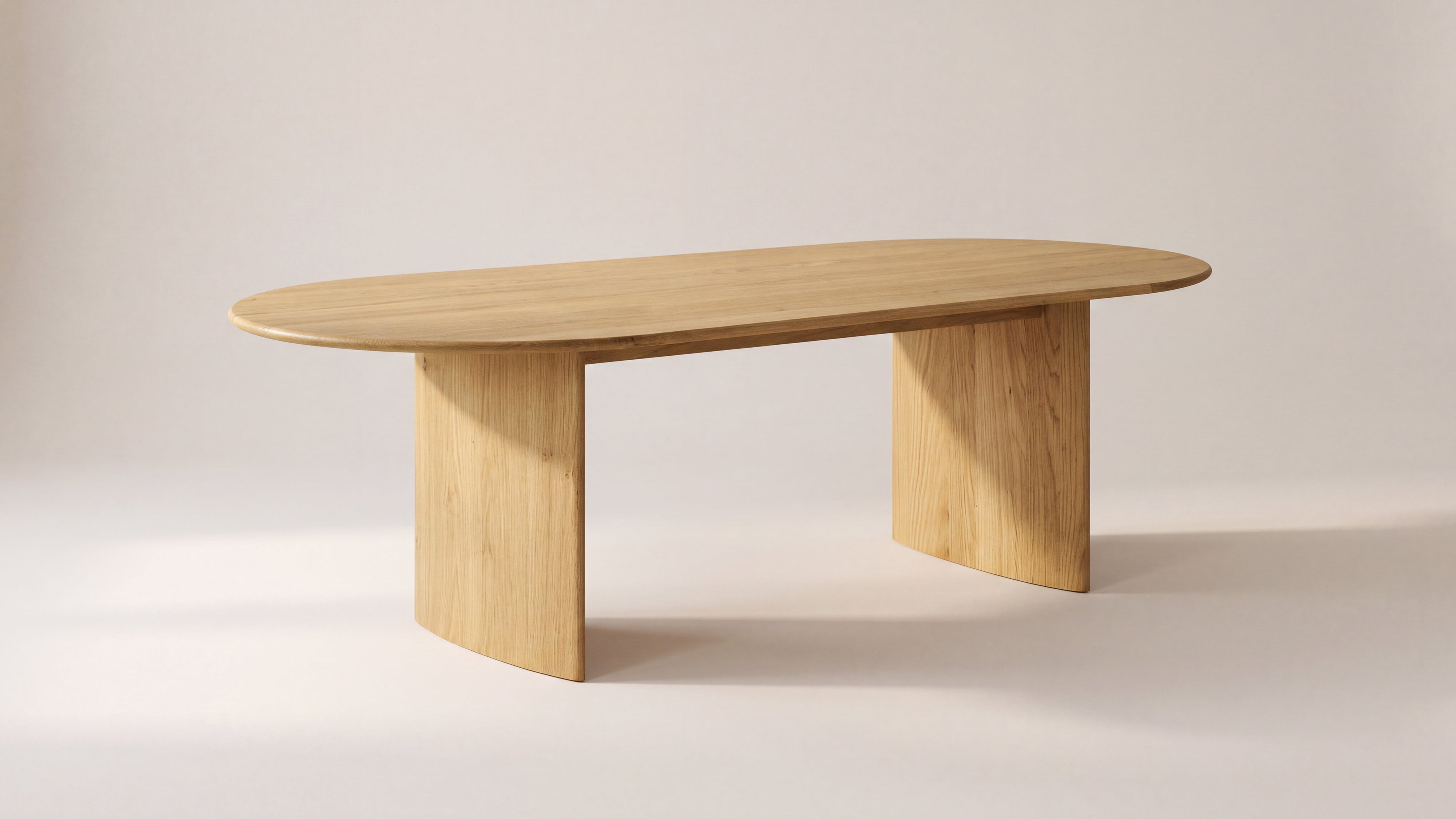 Union Dining Table, Seats 4-6, White Oak