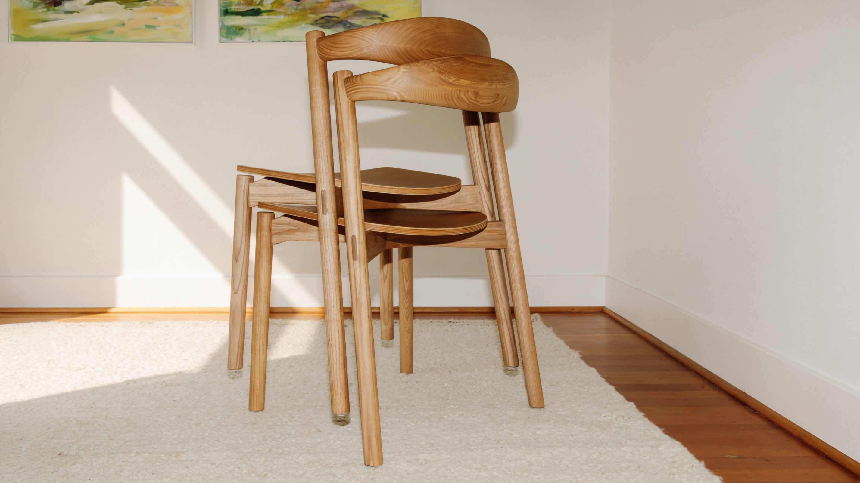 Haven Dining Chair (Set Of Two), Stained Oak - Sundays Company CanadaDNC-EW-003-050