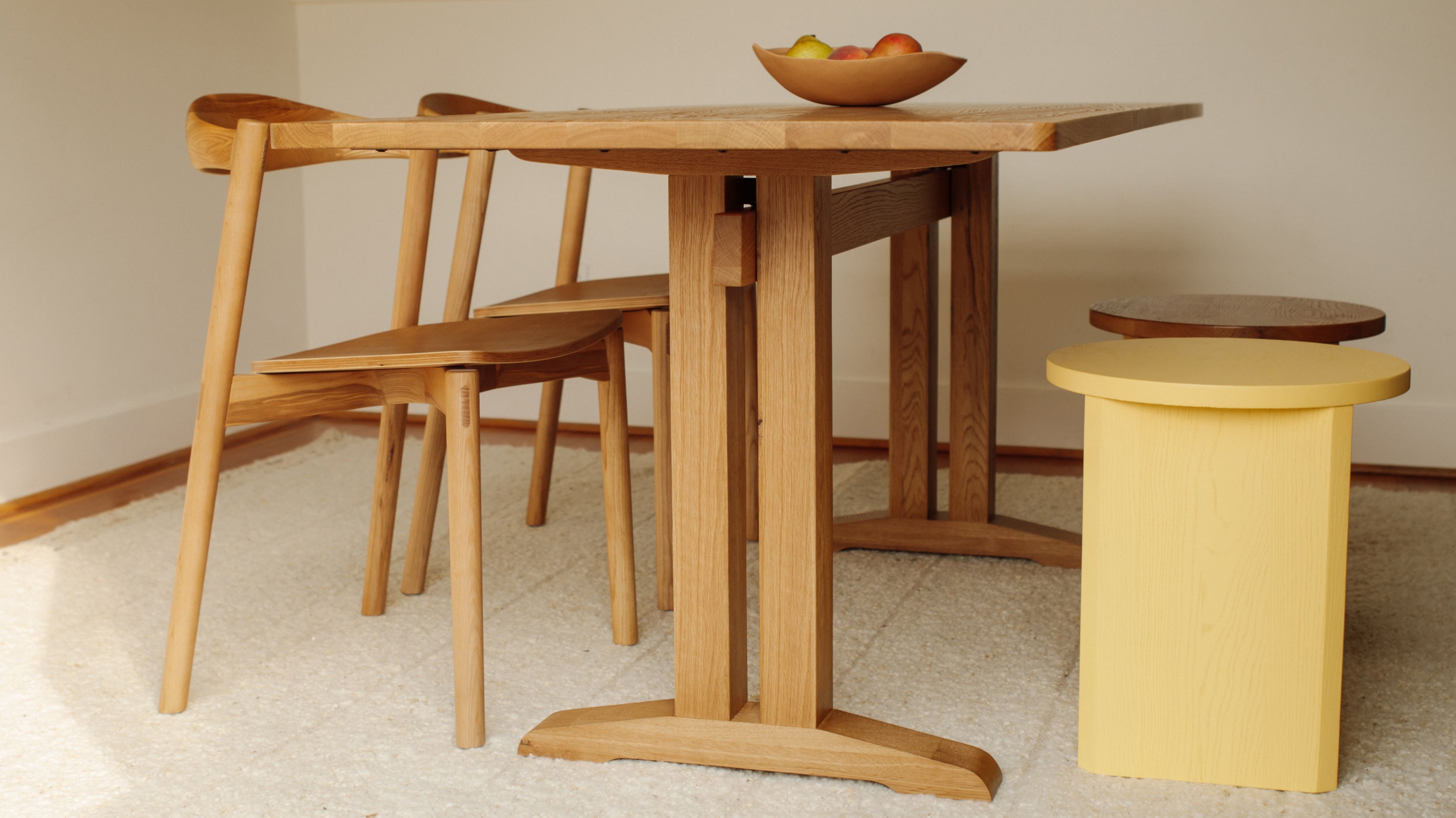 Haven Dining Chair (Set Of Two), Stained Oak - Sundays Company CanadaDNC-EW-003-050