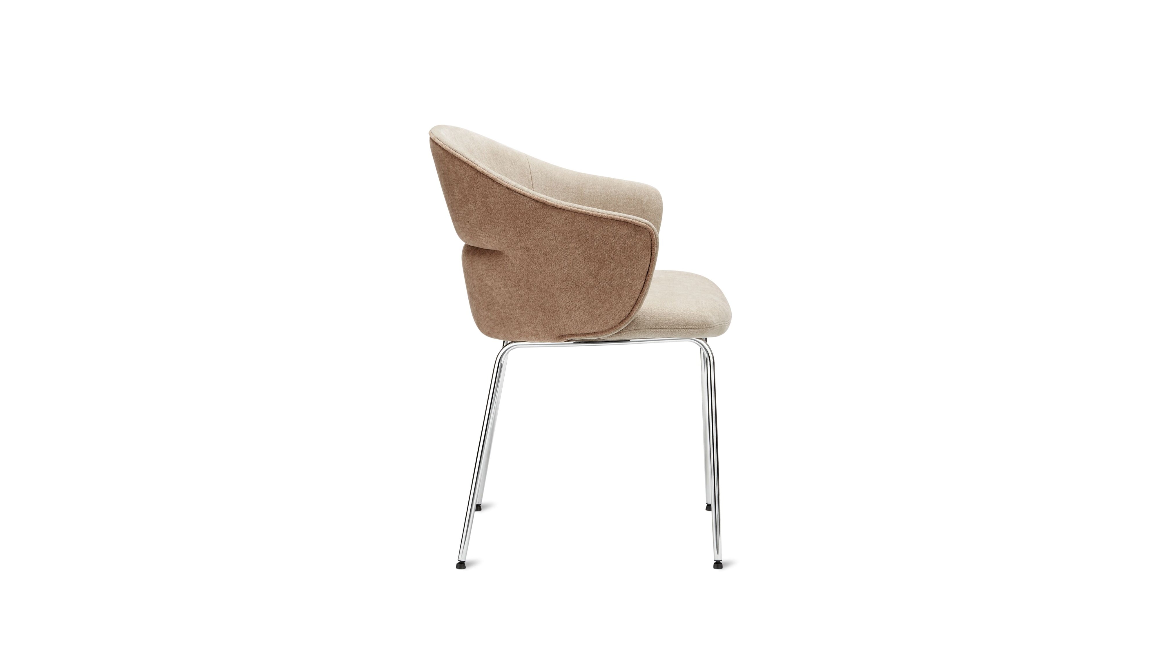 Dolce Vita Dining Chair, Crema