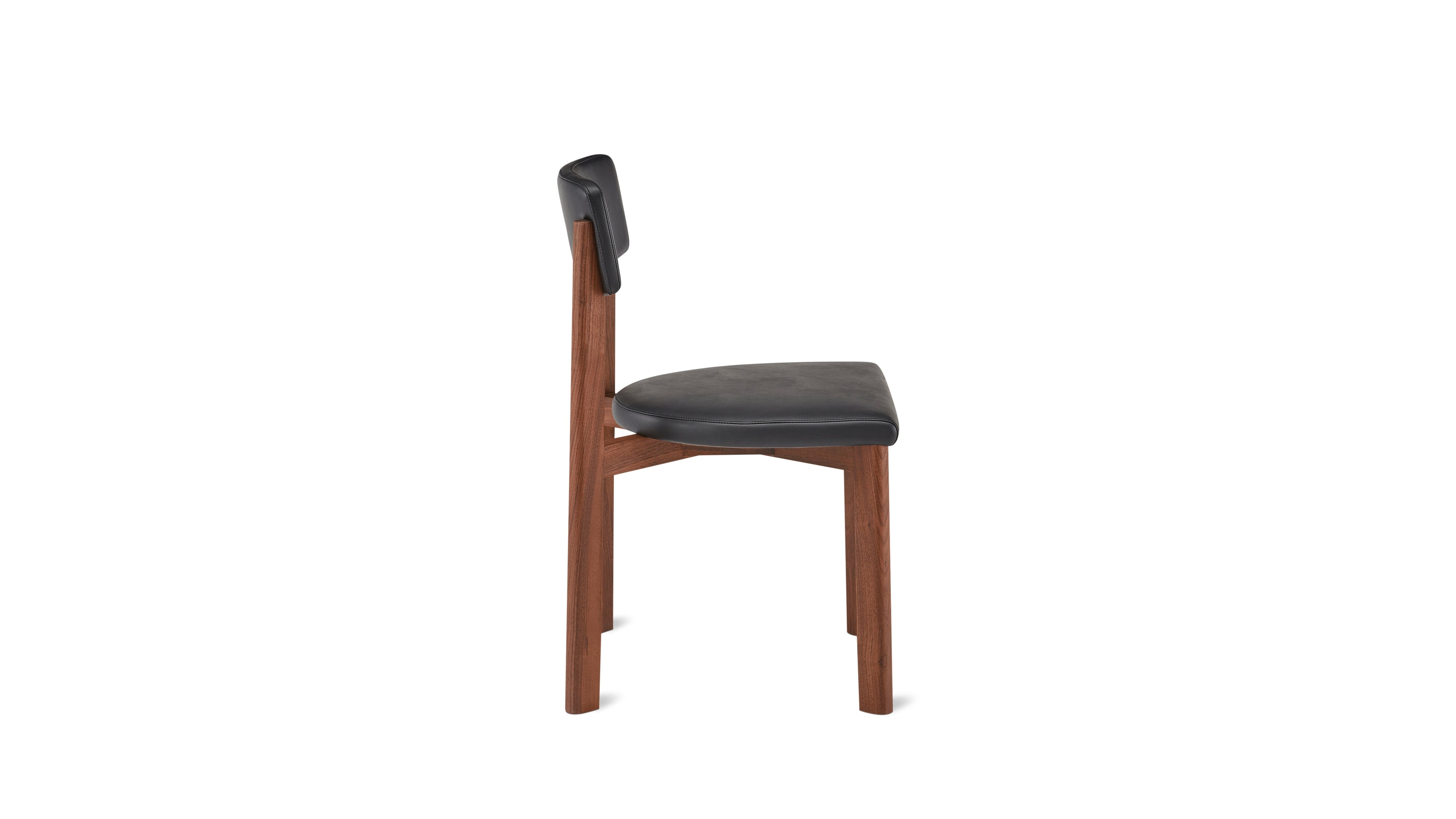 Frame Dining Chair, Walnut, Caviar - Image 4