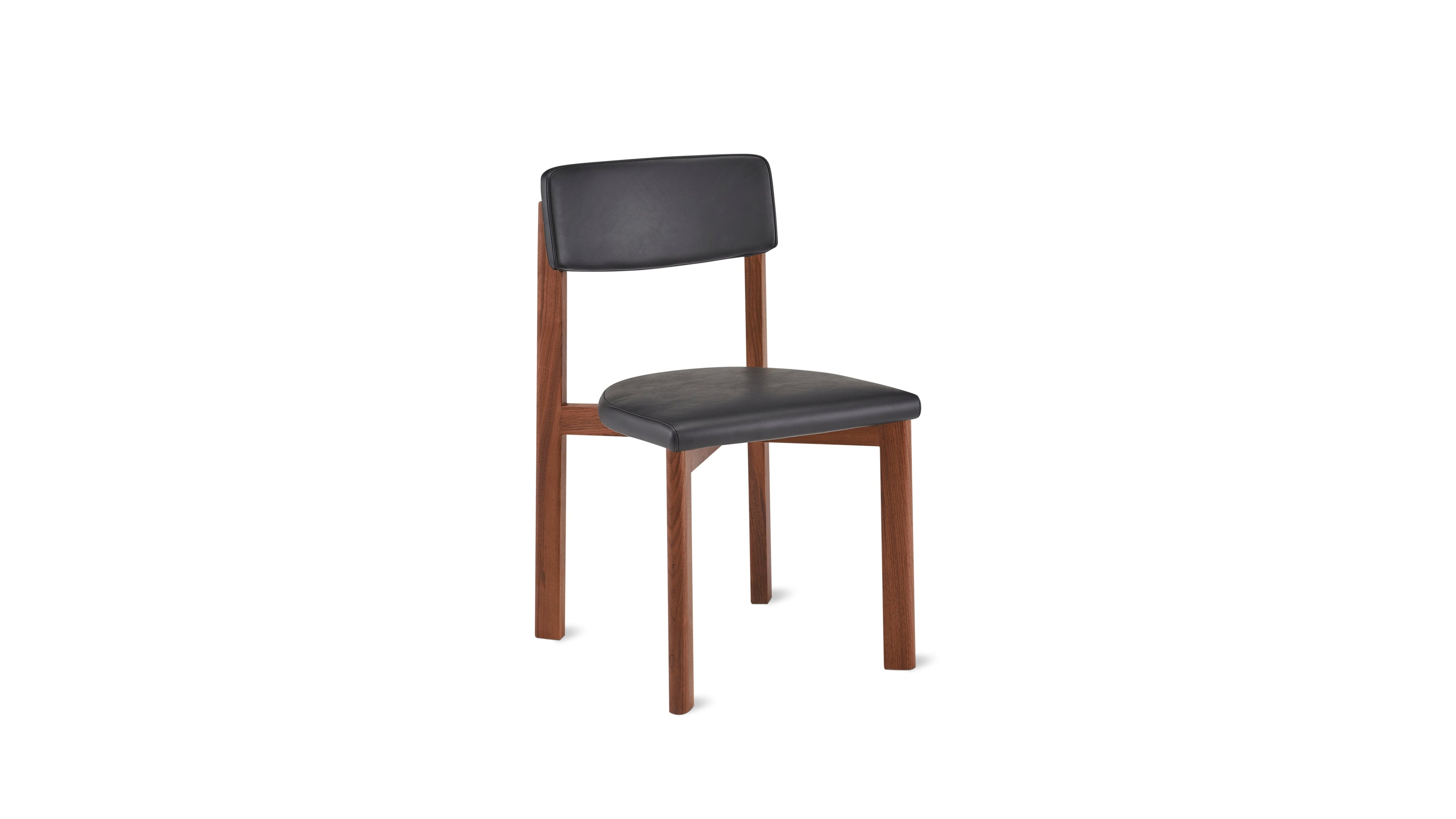 Frame Dining Chair, Walnut, Caviar - Image 1