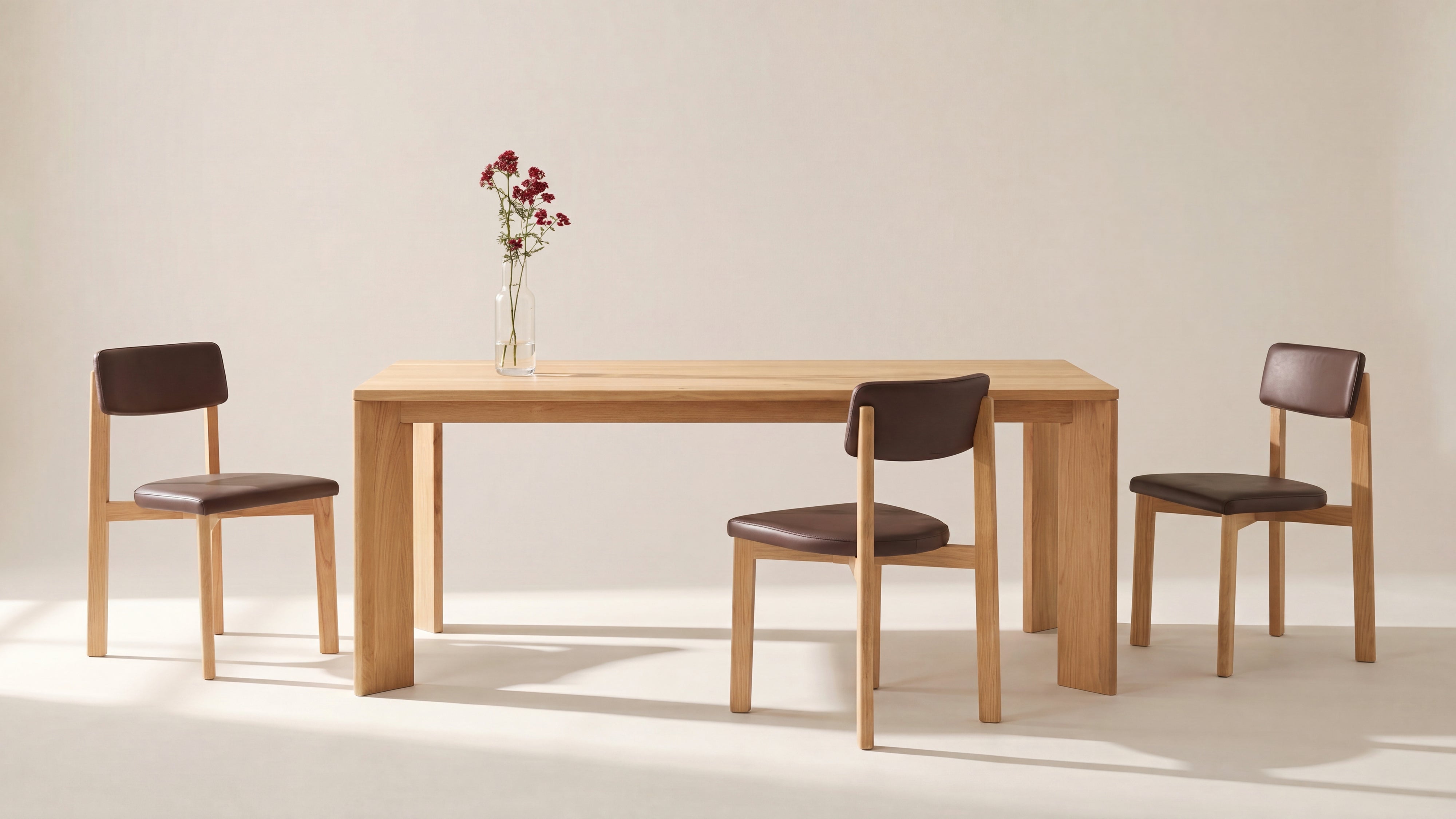 Frame Dining Chair, Oak Cocoa