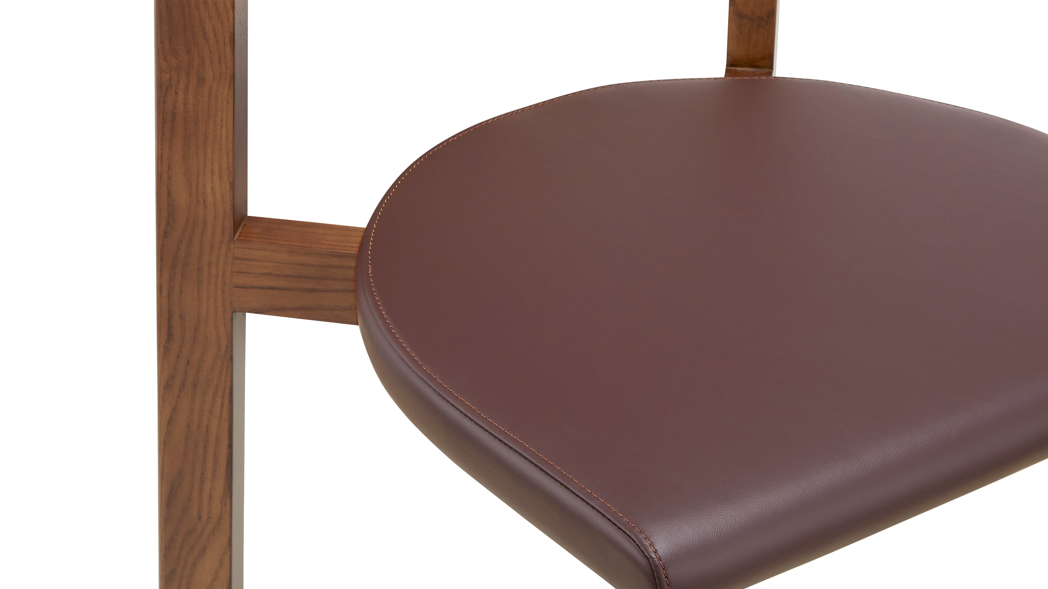 Frame Dining Chair, Walnut, Cocoa