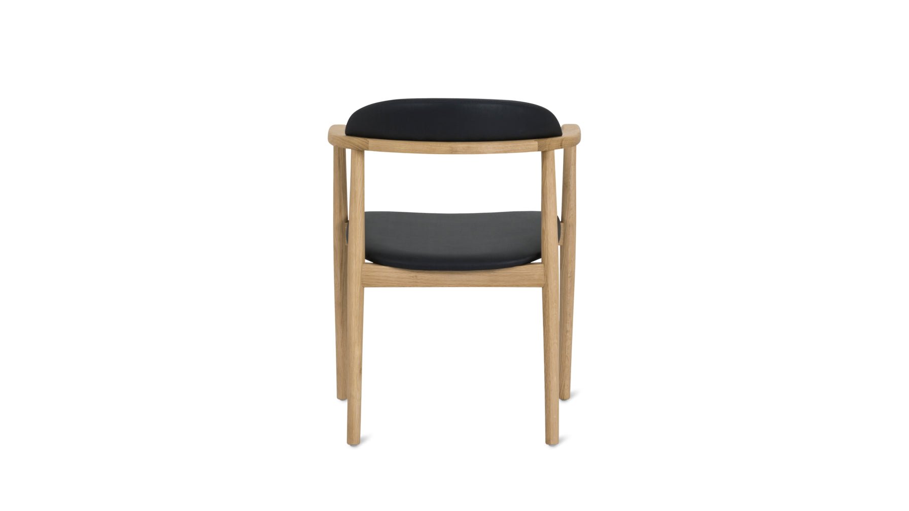 Count On Me Dining Chair, Oak, Black Seat - Image 8