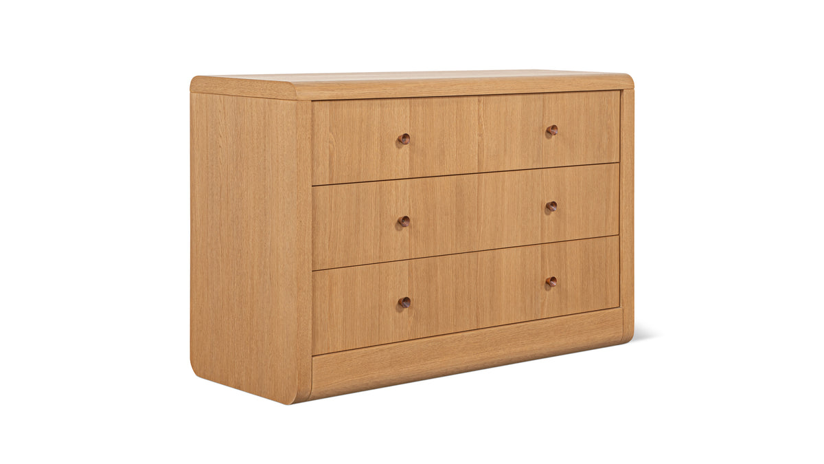 First Class Dresser, Oak