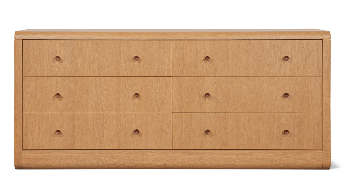 First Class Double Dresser, Oak_image