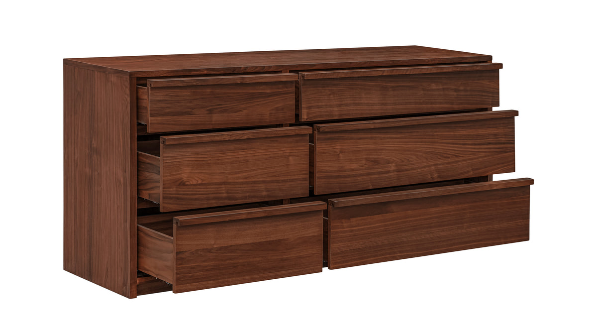Harbour Double Dresser, Walnut