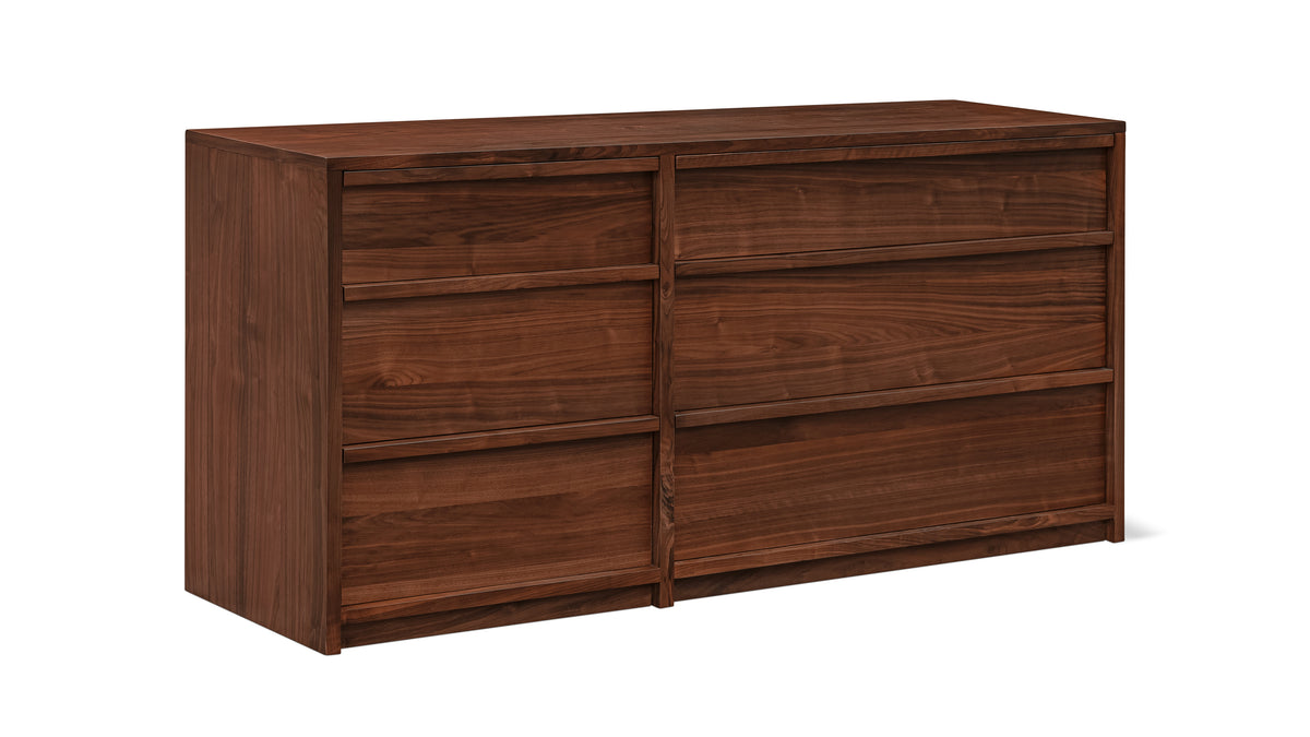 Harbour Double Dresser, Walnut