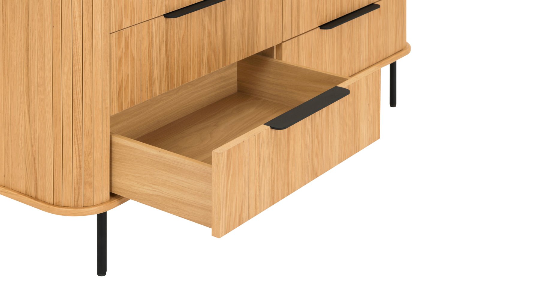 Easy Edge Double Dresser, White Oak - Image 12