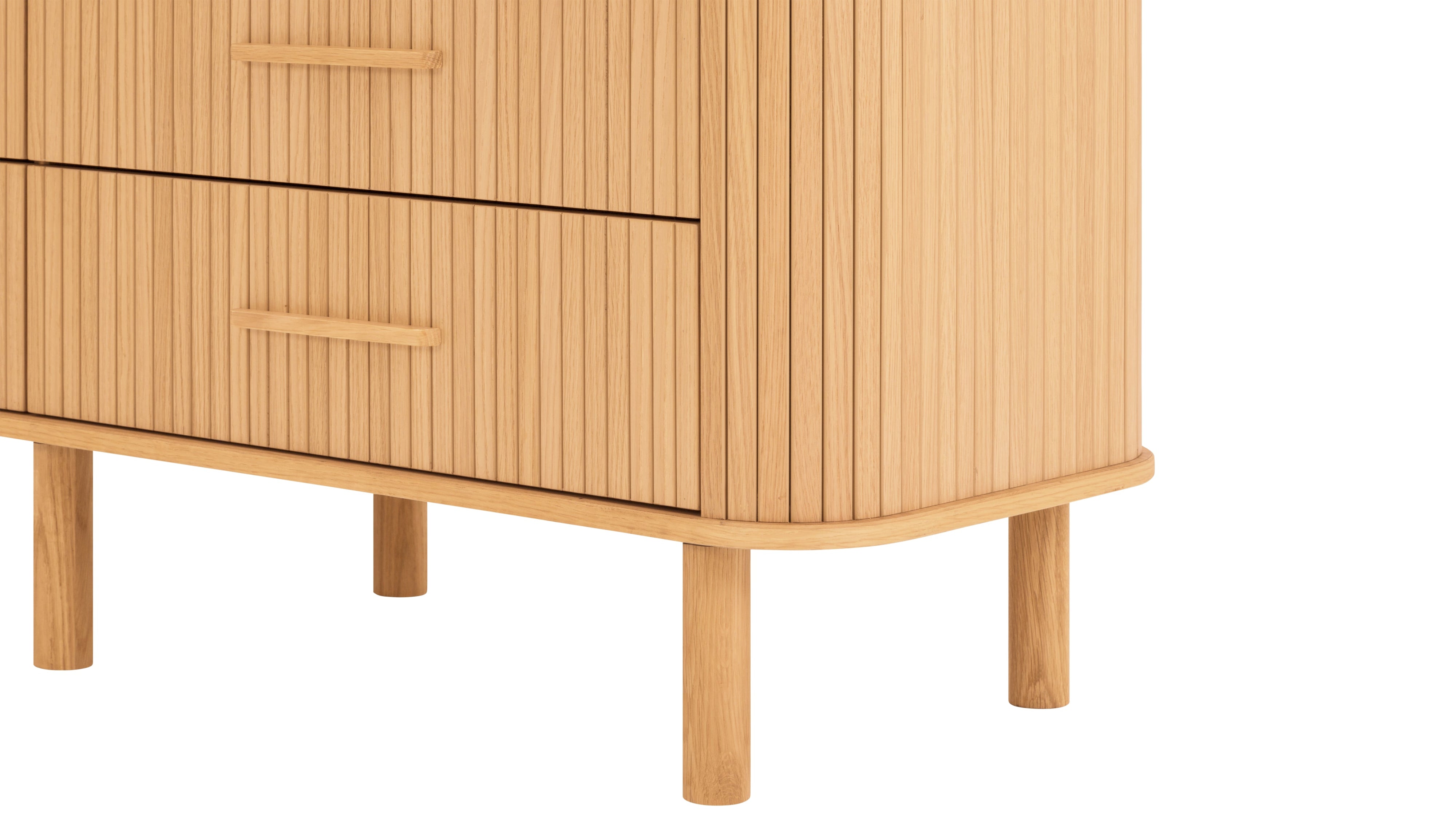 Easy Edge Double Dresser All Wood, White Oak - Image 9