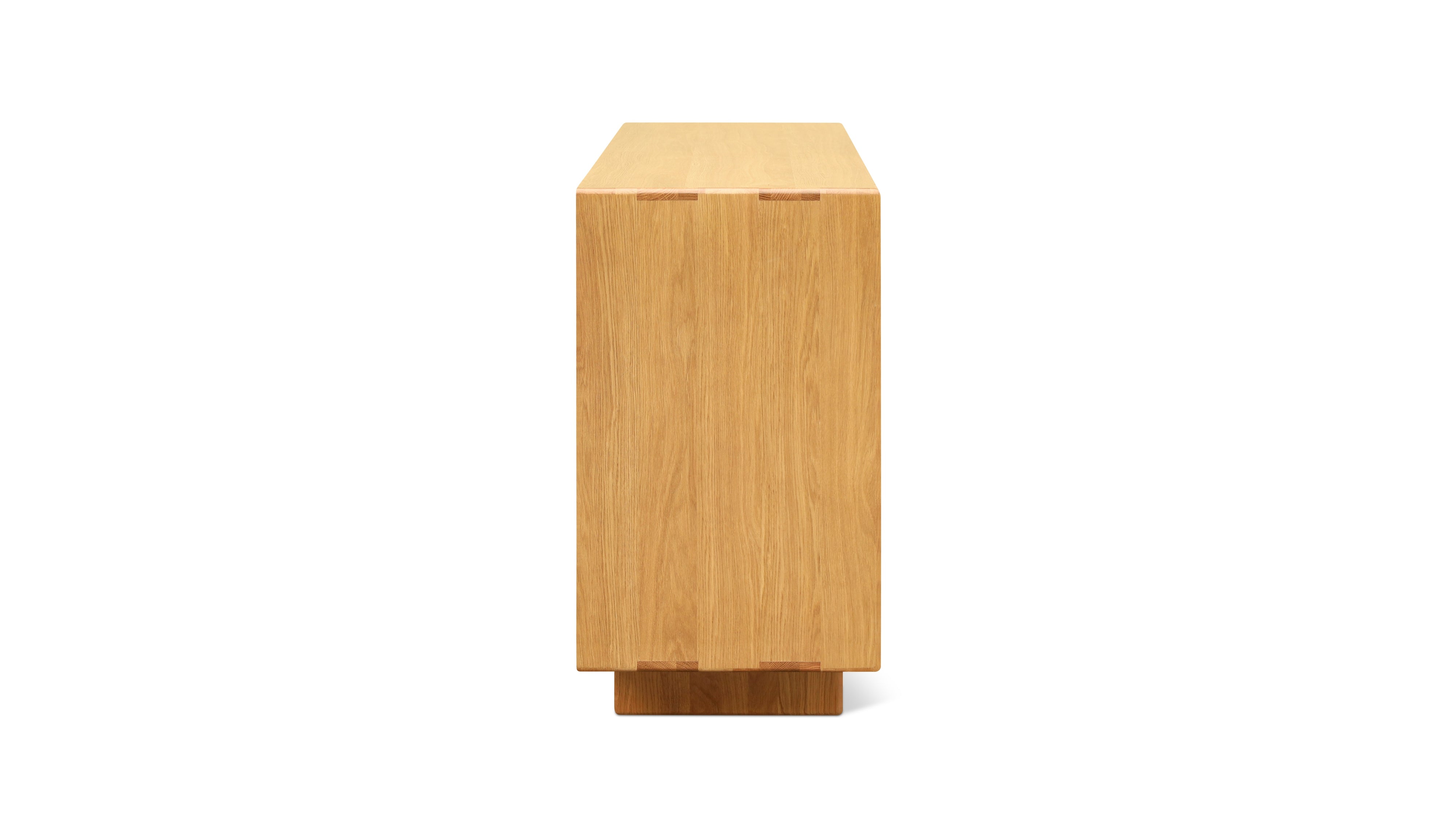 Square Up Double Dresser, Oak