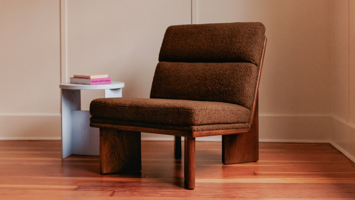 Frame Lounge Chair, Walnut, Moss