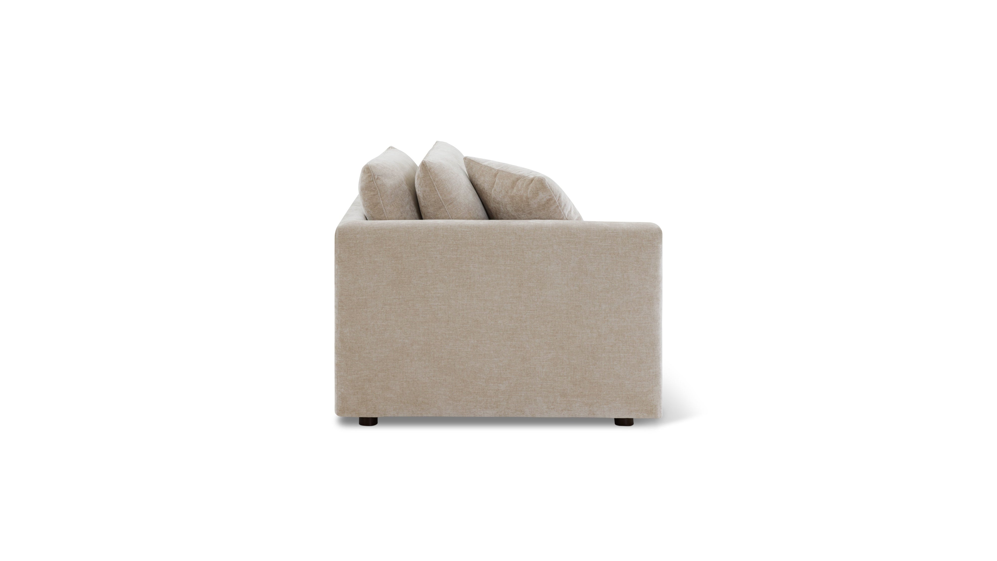 Soft Spot Left Arm Corner Chair, Cashew