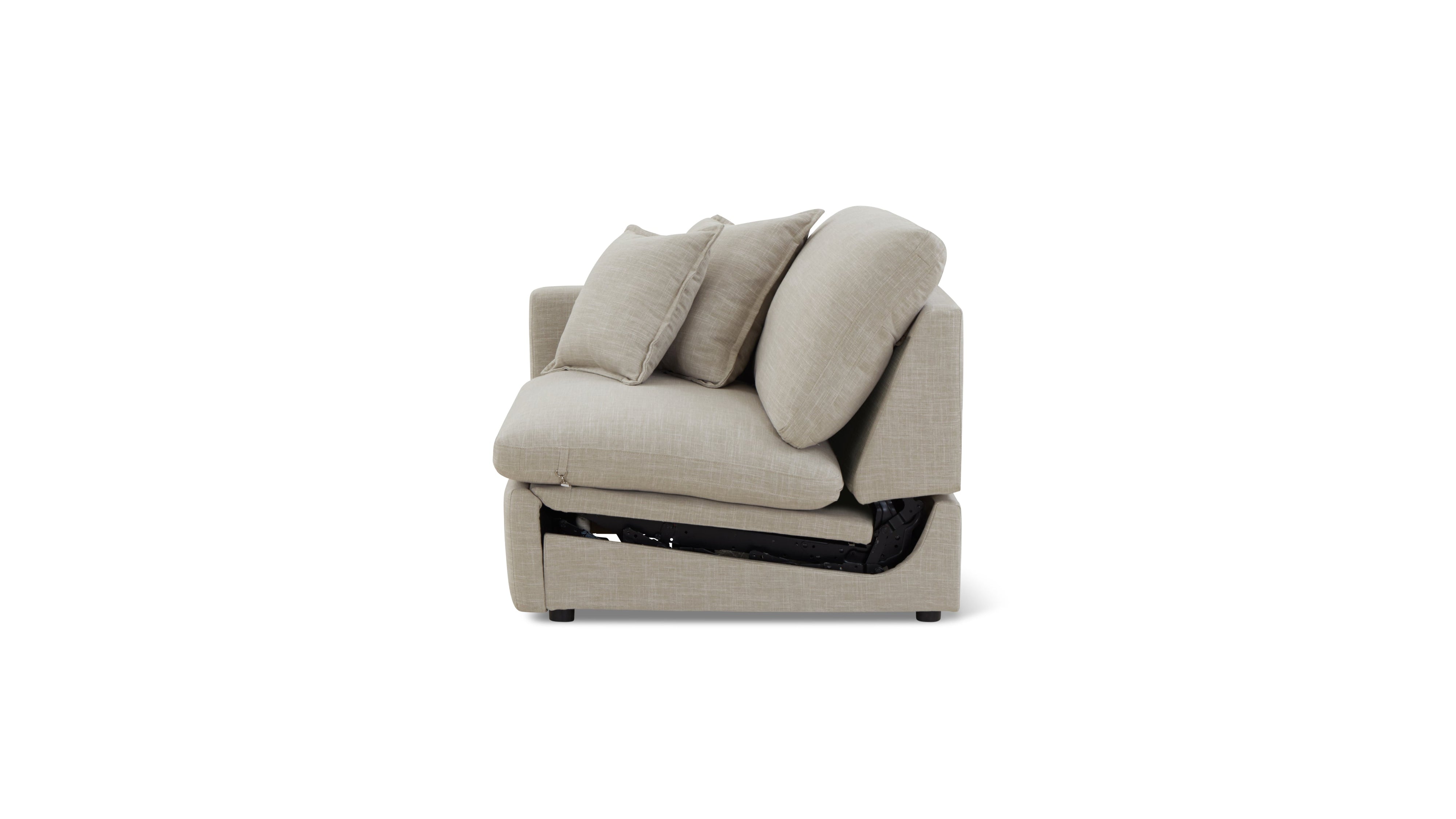 Lift Off Power Recliner Left Arm, Light Pebble - Sundays Company CanadaLAF-YJ-002-029